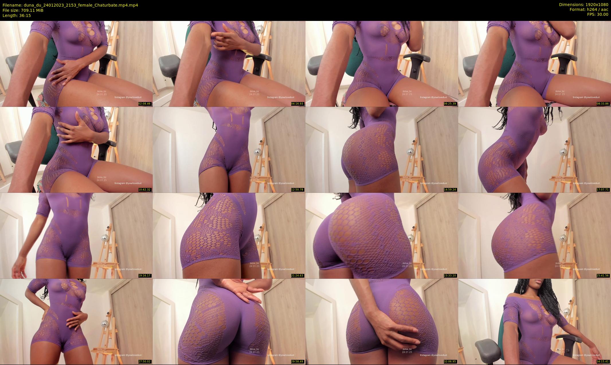 duna_du — 37 minute Chaturbate female cam show recording, 1080p, Jan 24, 2023