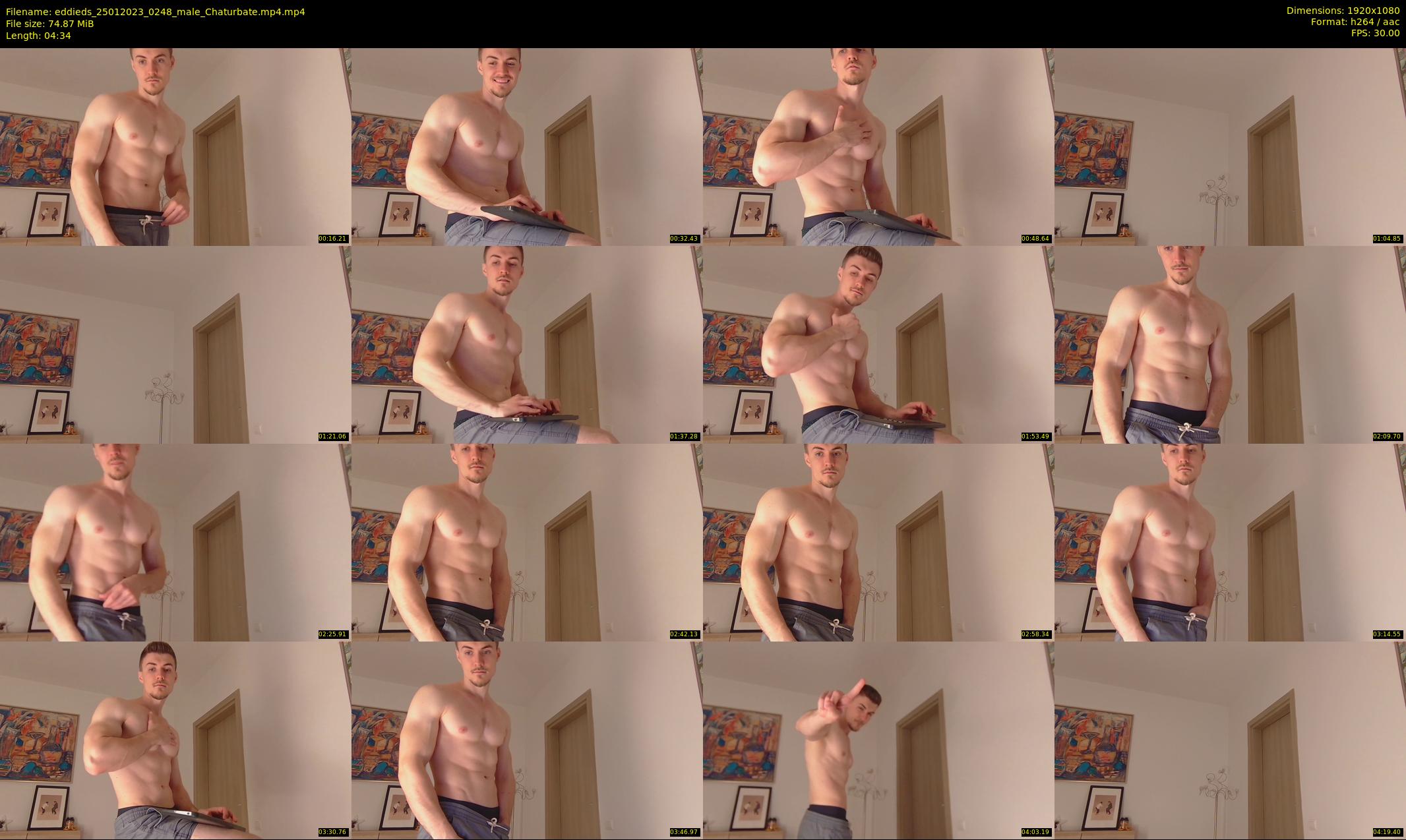 eddieds — 5 minute Chaturbate male cam show recording, 1080p, Jan 25, 2023