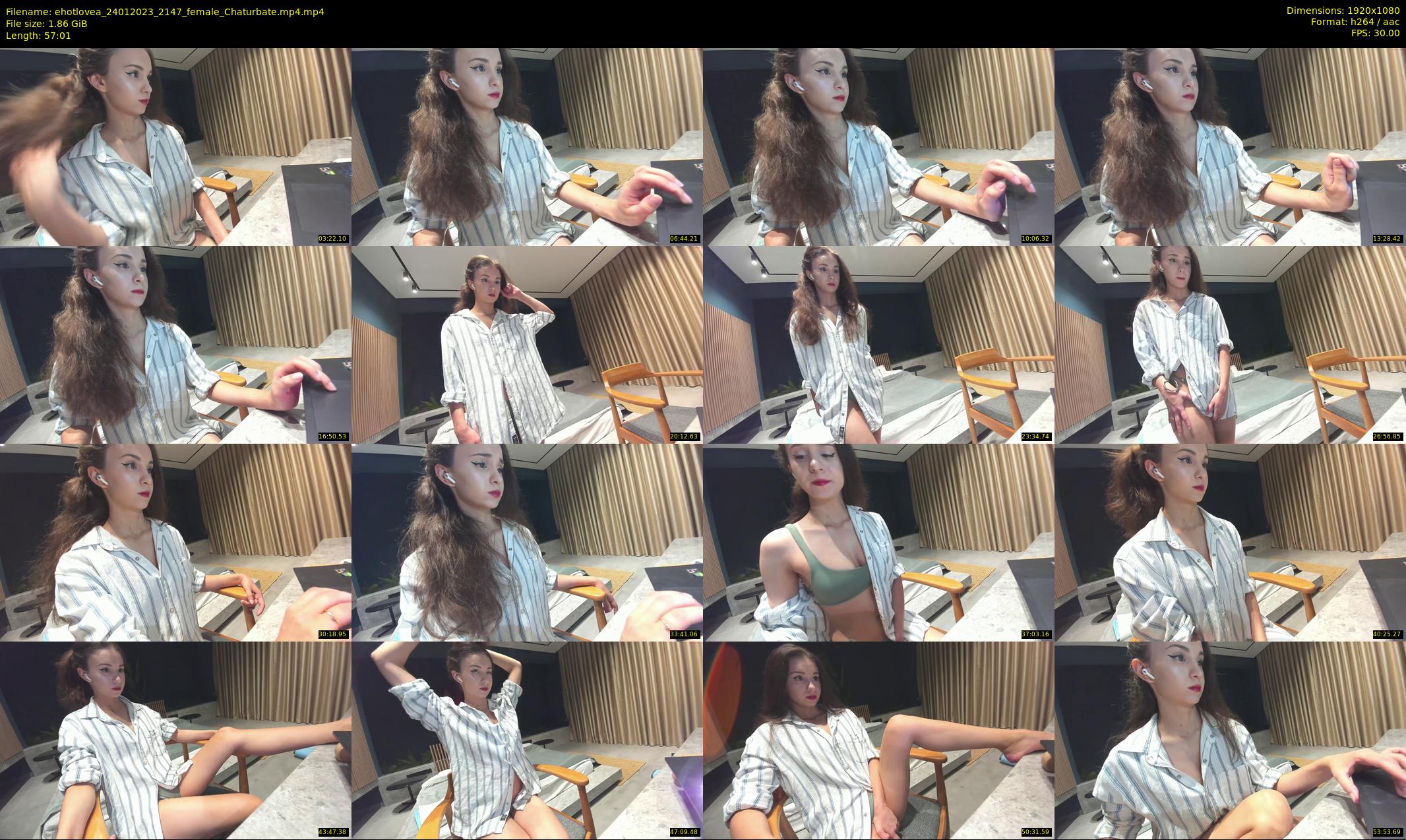 ehotlovea — 58 minute Chaturbate female cam show recording, 1080p, Jan 24, 2023