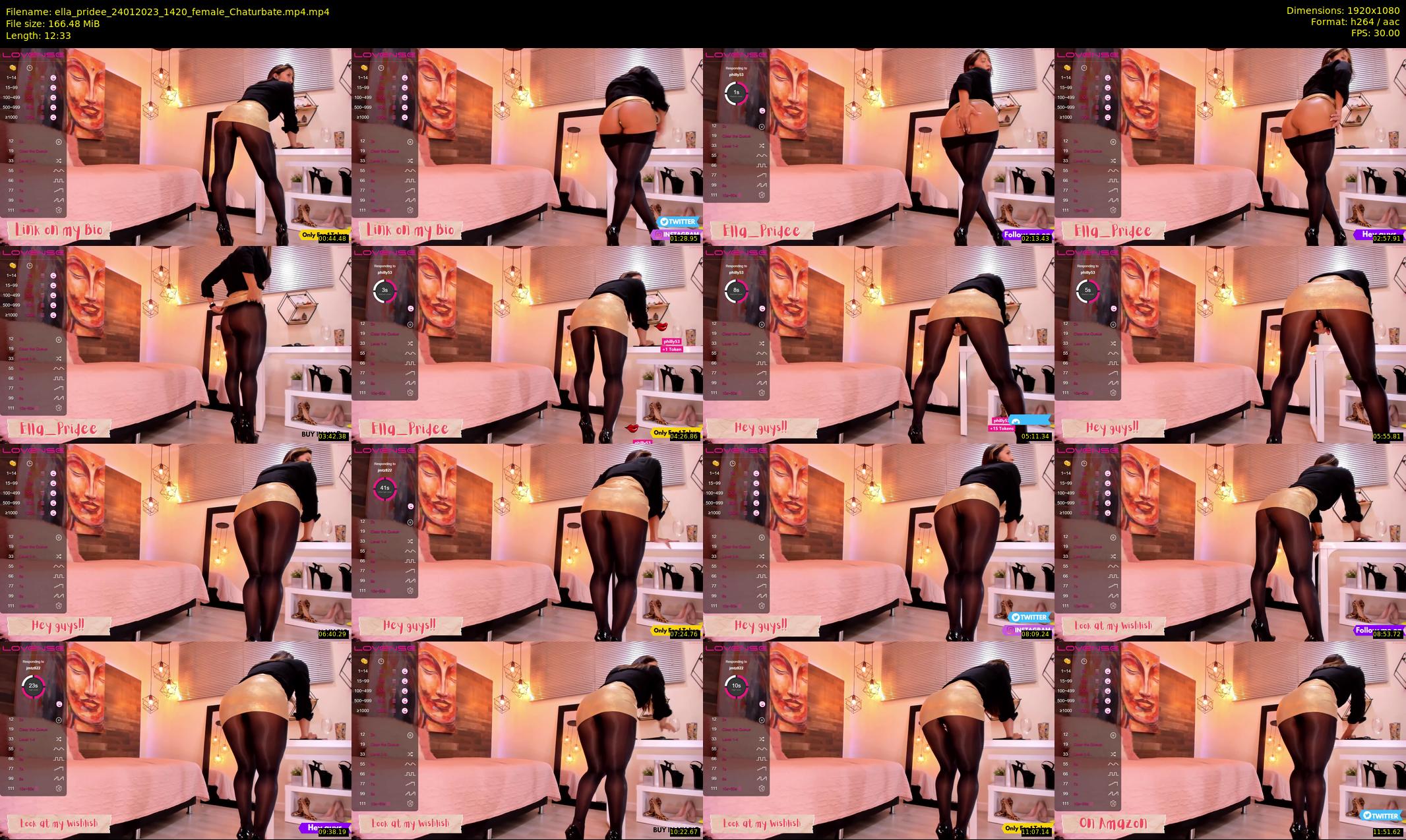 ella_pridee — 13 minute Chaturbate female cam show recording, 1080p, Jan 24, 2023