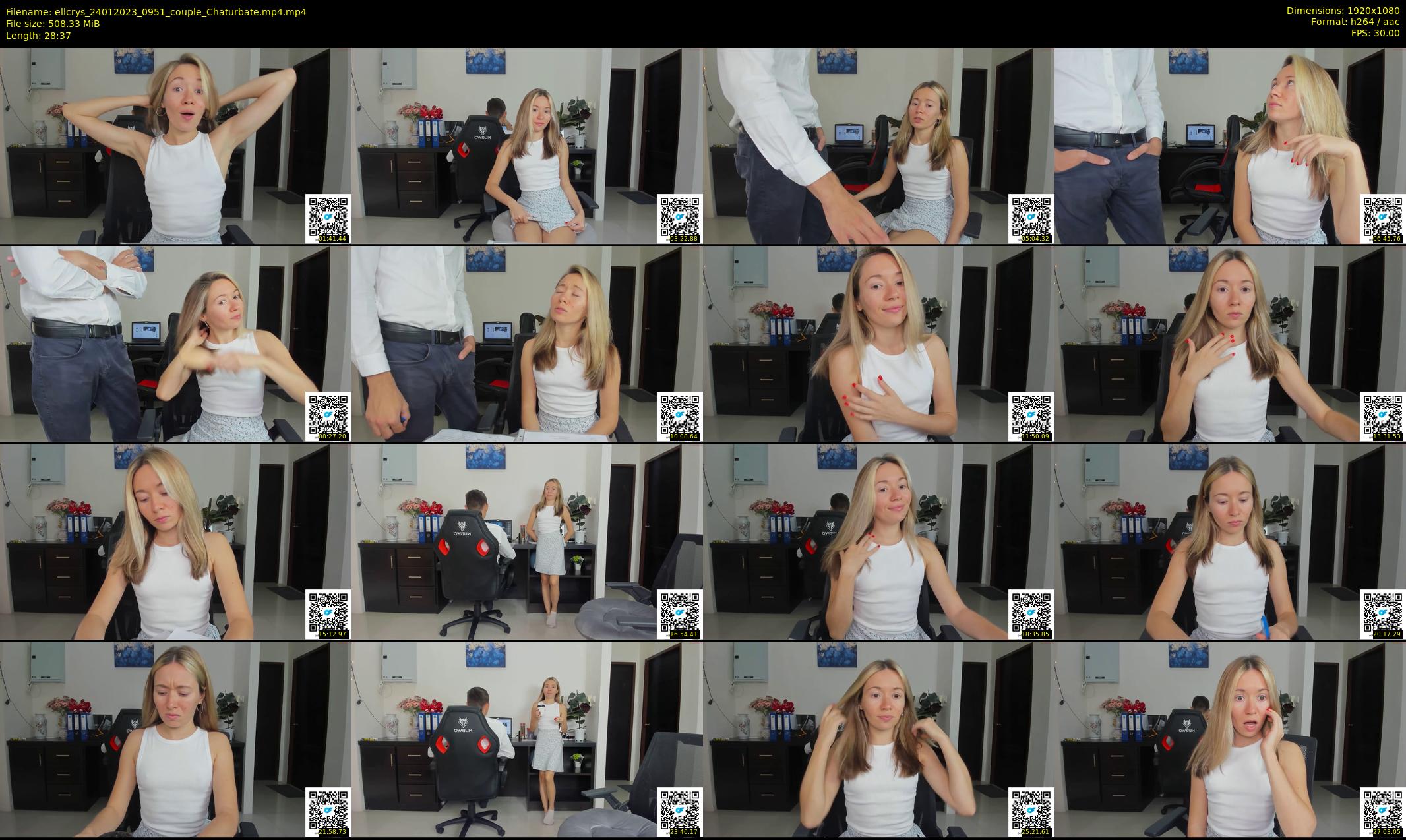 ellcrys — 29 minute Chaturbate couple cam show recording, 1080p, Jan 24, 2023