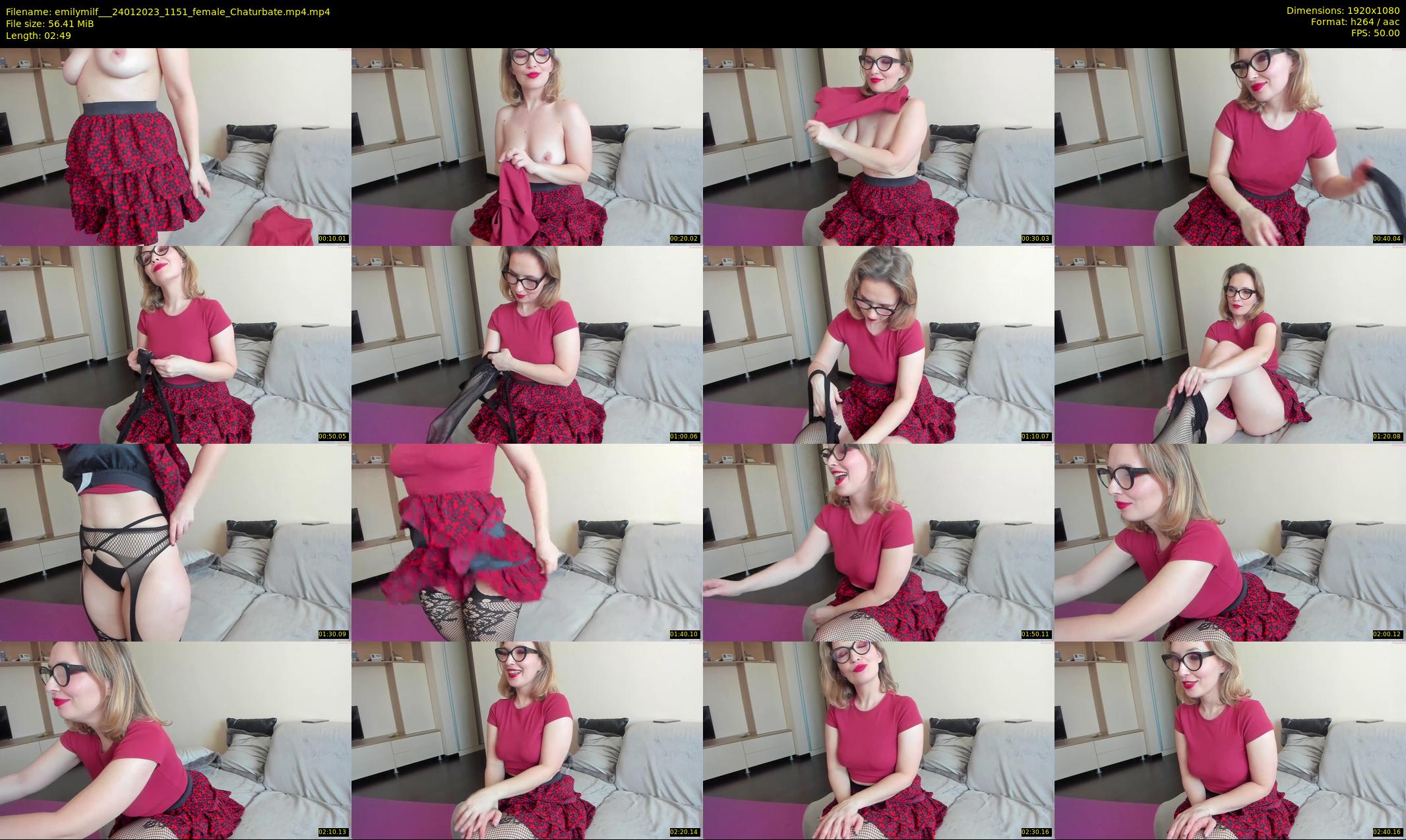 emilymilf__ — 3 minute Chaturbate female cam show recording, 1080p, Jan 24, 2023