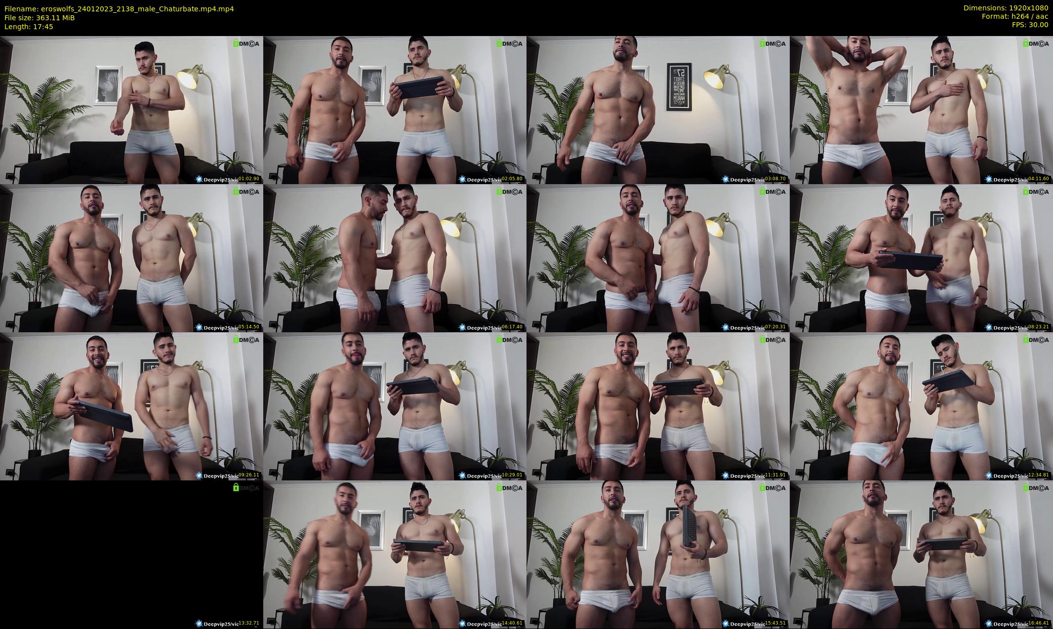 eroswolfs — 18 minute Chaturbate male cam show recording, 1080p, Jan 24, 2023