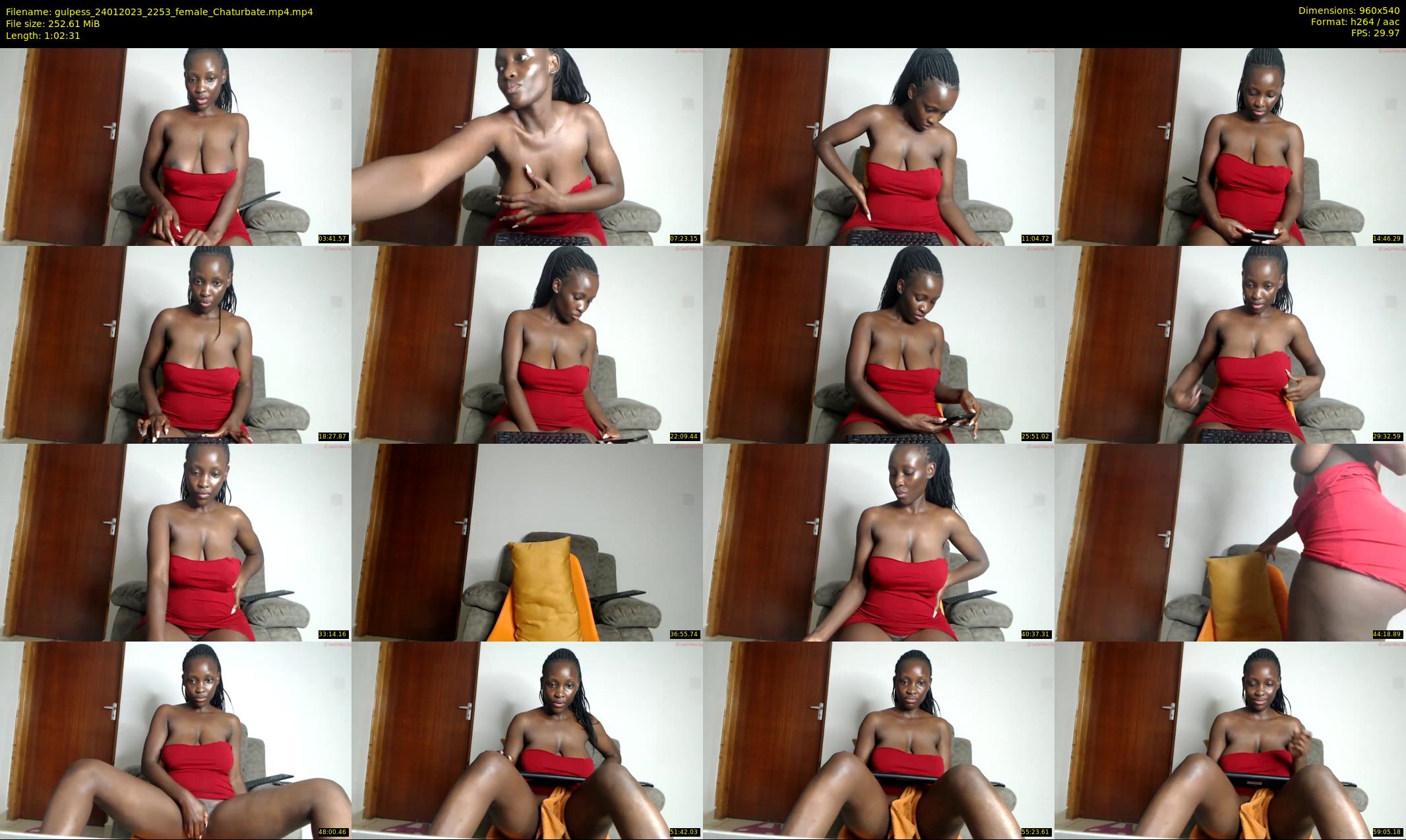 gulpess — 63 minute Chaturbate female cam show recording, 480p, Jan 24, 2023
