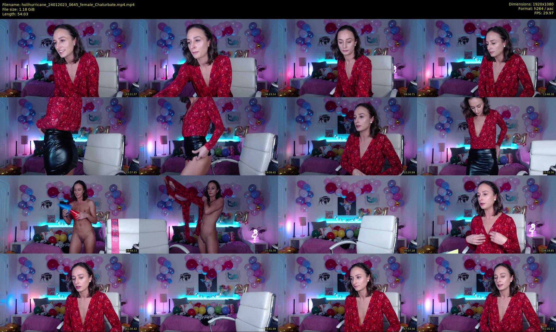 holihurricane — 55 minute Chaturbate female cam show recording, 1080p, Jan 24, 2023