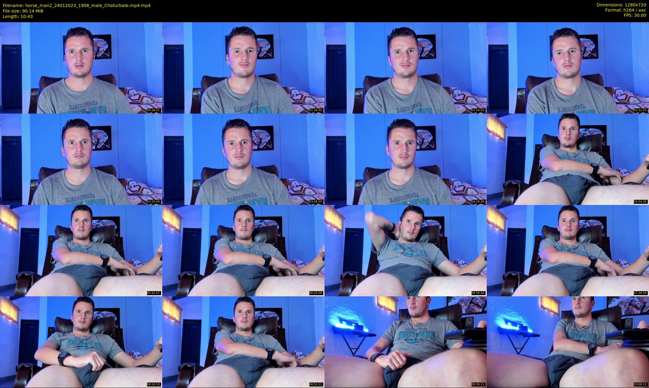 horse_man2 — 11 minute Chaturbate male cam show recording, 720p, Jan 24, 2023