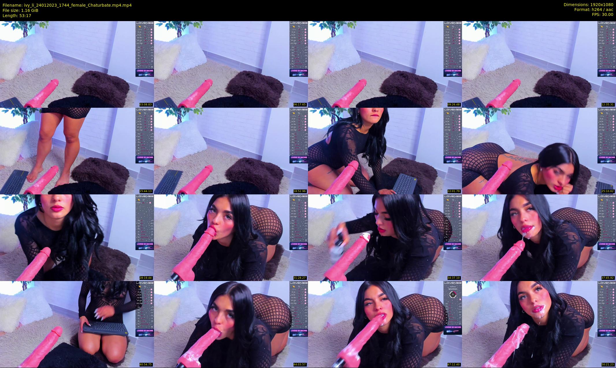 ivy_li — 54 minute Chaturbate female cam show recording, 1080p, Jan 24, 2023