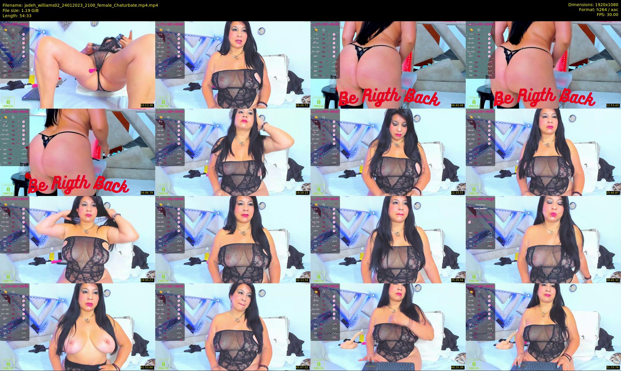 jadeh_williams02 — 55 minute Chaturbate female cam show recording, 1080p, Jan 24, 2023