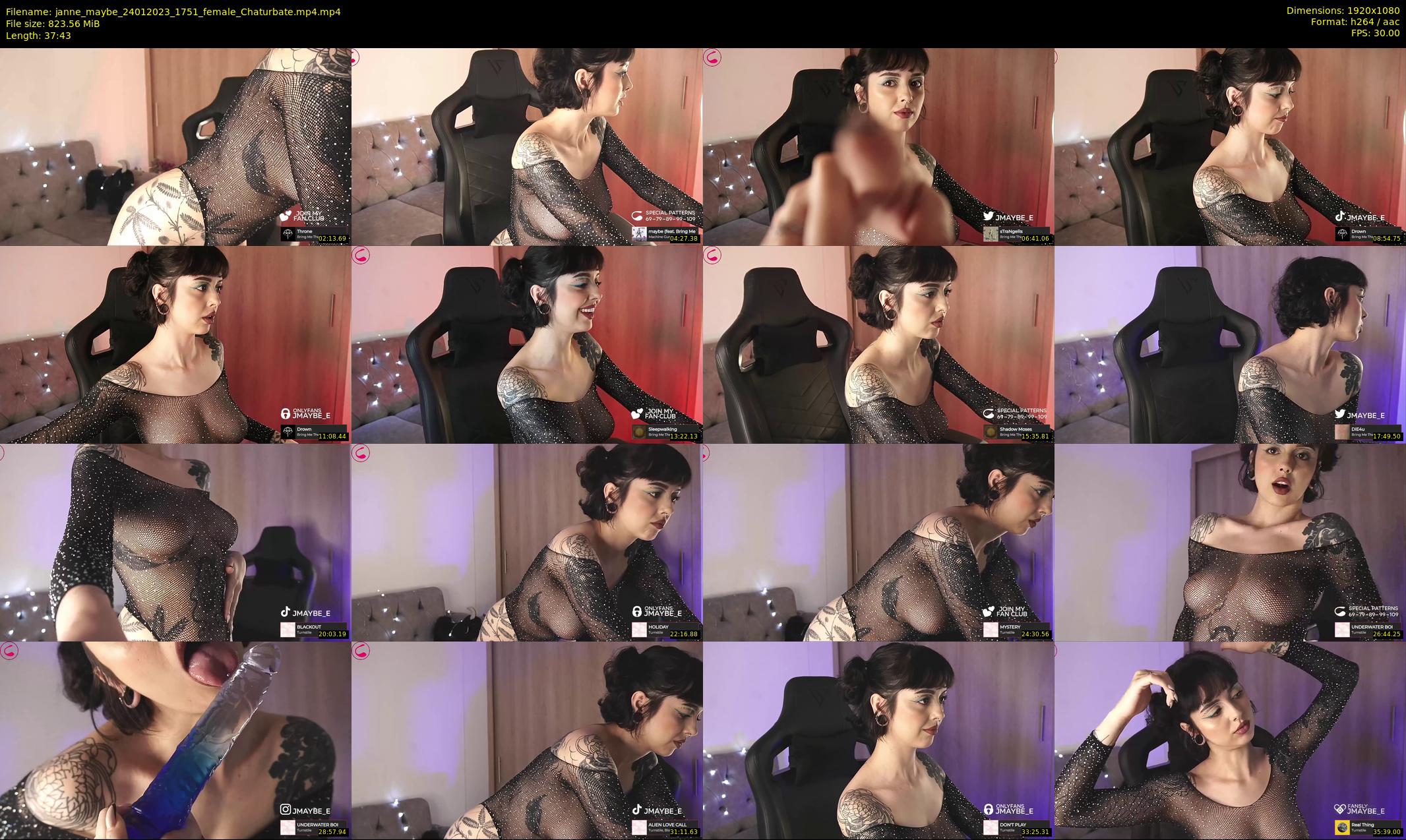 janne_maybe — 38 minute Chaturbate female cam show recording, 1080p, Jan 24, 2023