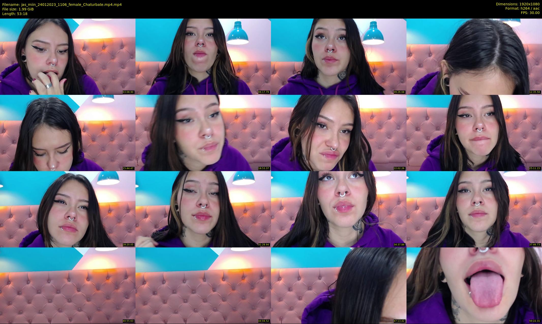 jas_miin — 54 minute Chaturbate female cam show recording, 1080p, Jan 24, 2023