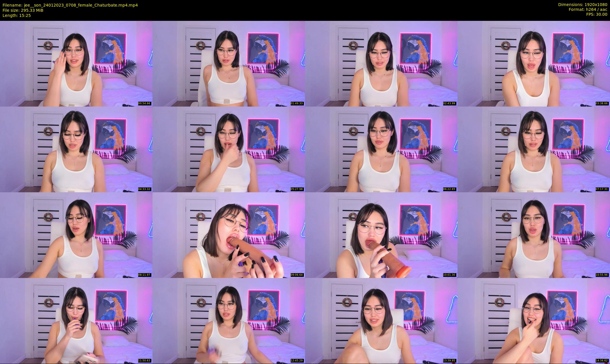 jee__son — 16 minute Chaturbate female cam show recording, 1080p, Jan 24, 2023