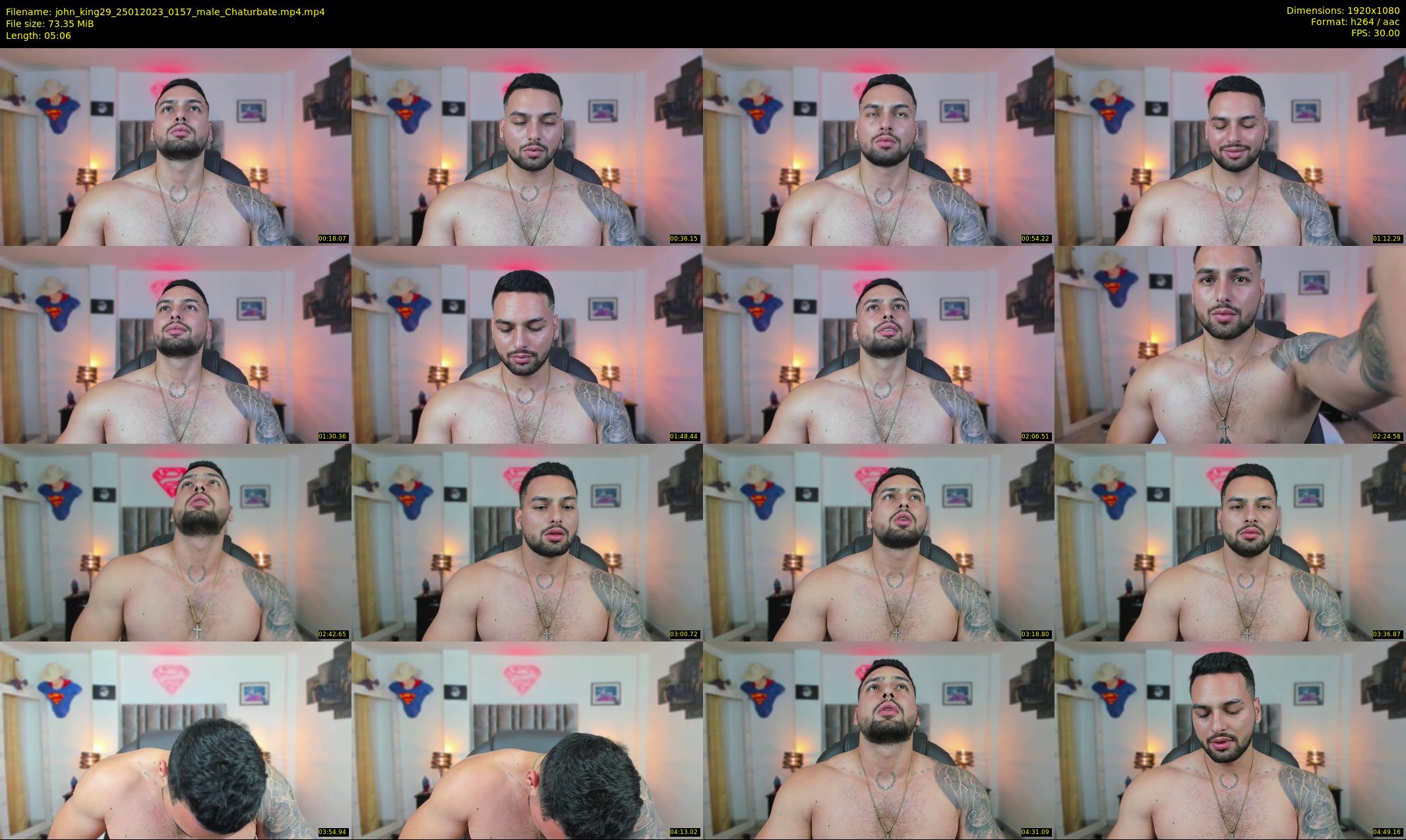 john_king29 — 6 minute Chaturbate male cam show recording, 1080p, Jan 25, 2023