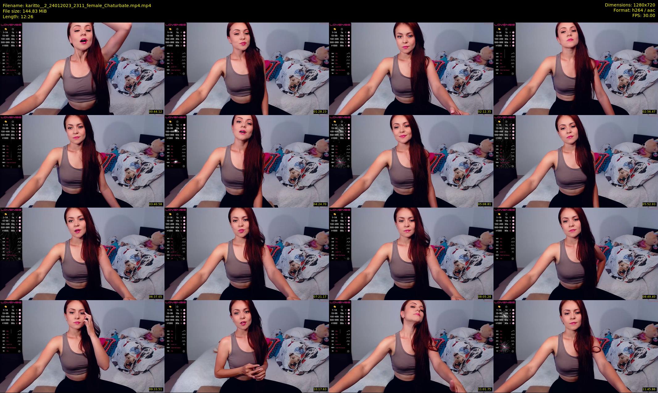 karitto__2 — 13 minute Chaturbate female cam show recording, 720p, Jan 24, 2023