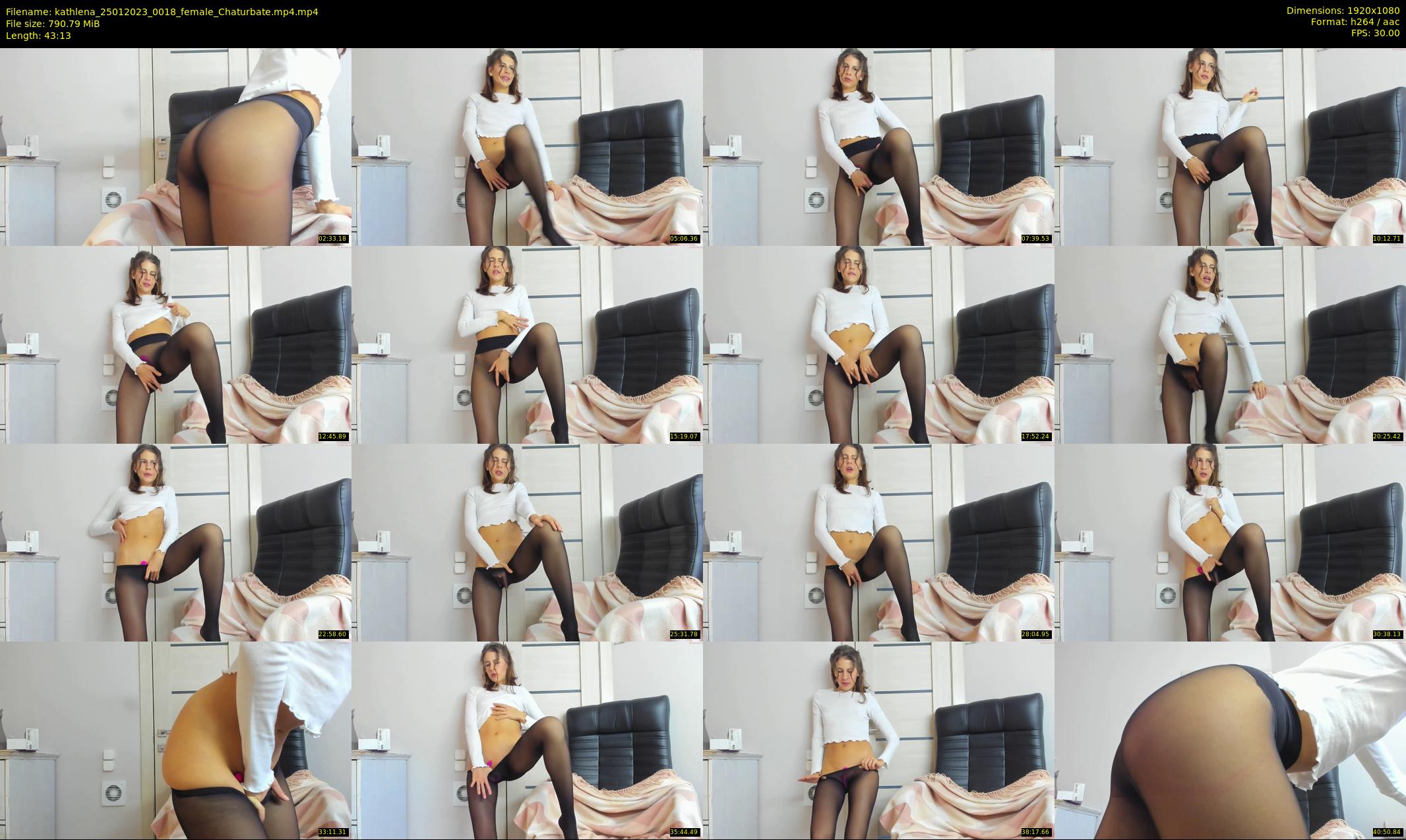 kathlena — 44 minute Chaturbate female cam show recording, 1080p, Jan 25, 2023
