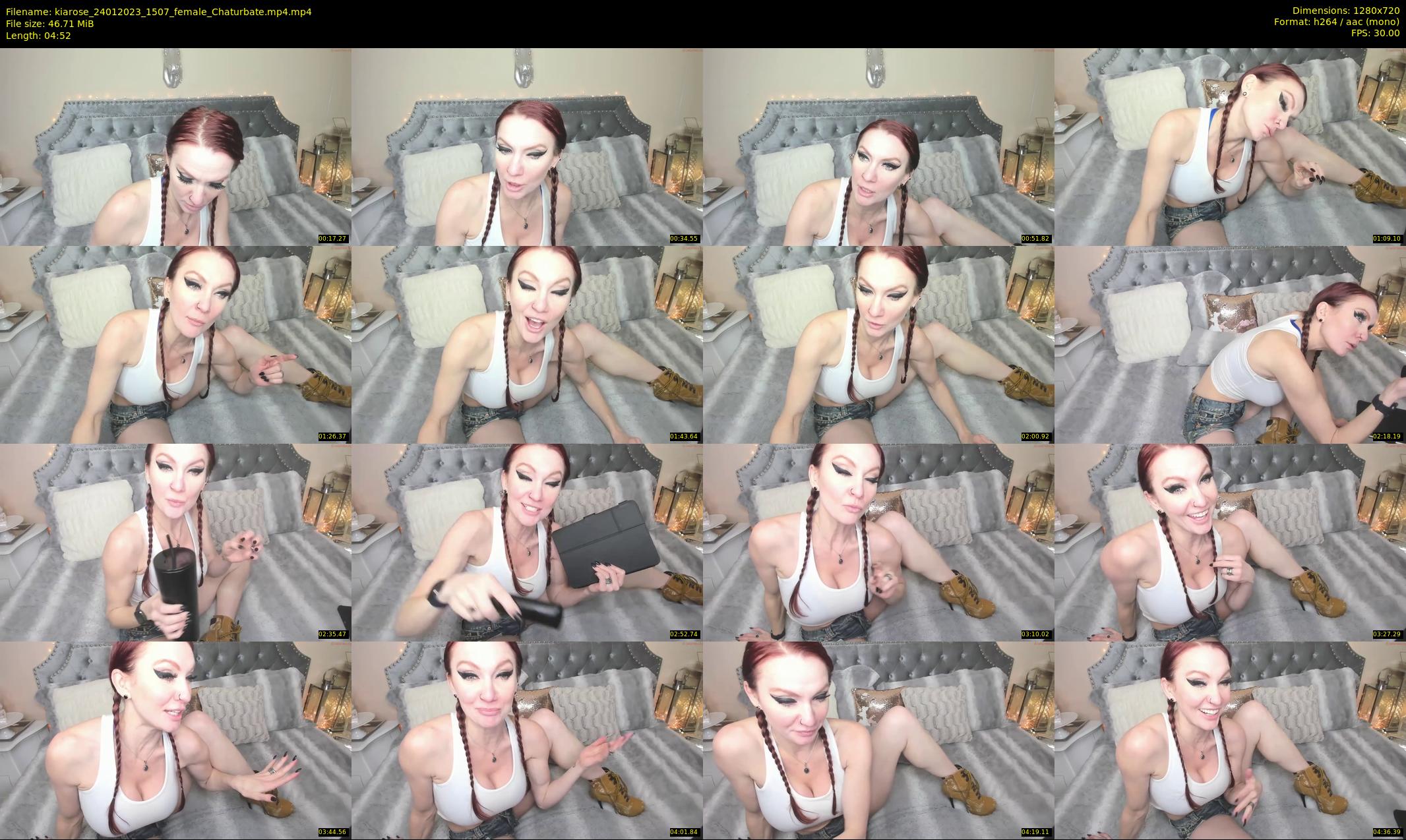 kiarose — 5 minute Chaturbate female cam show recording, 720p, Jan 24, 2023