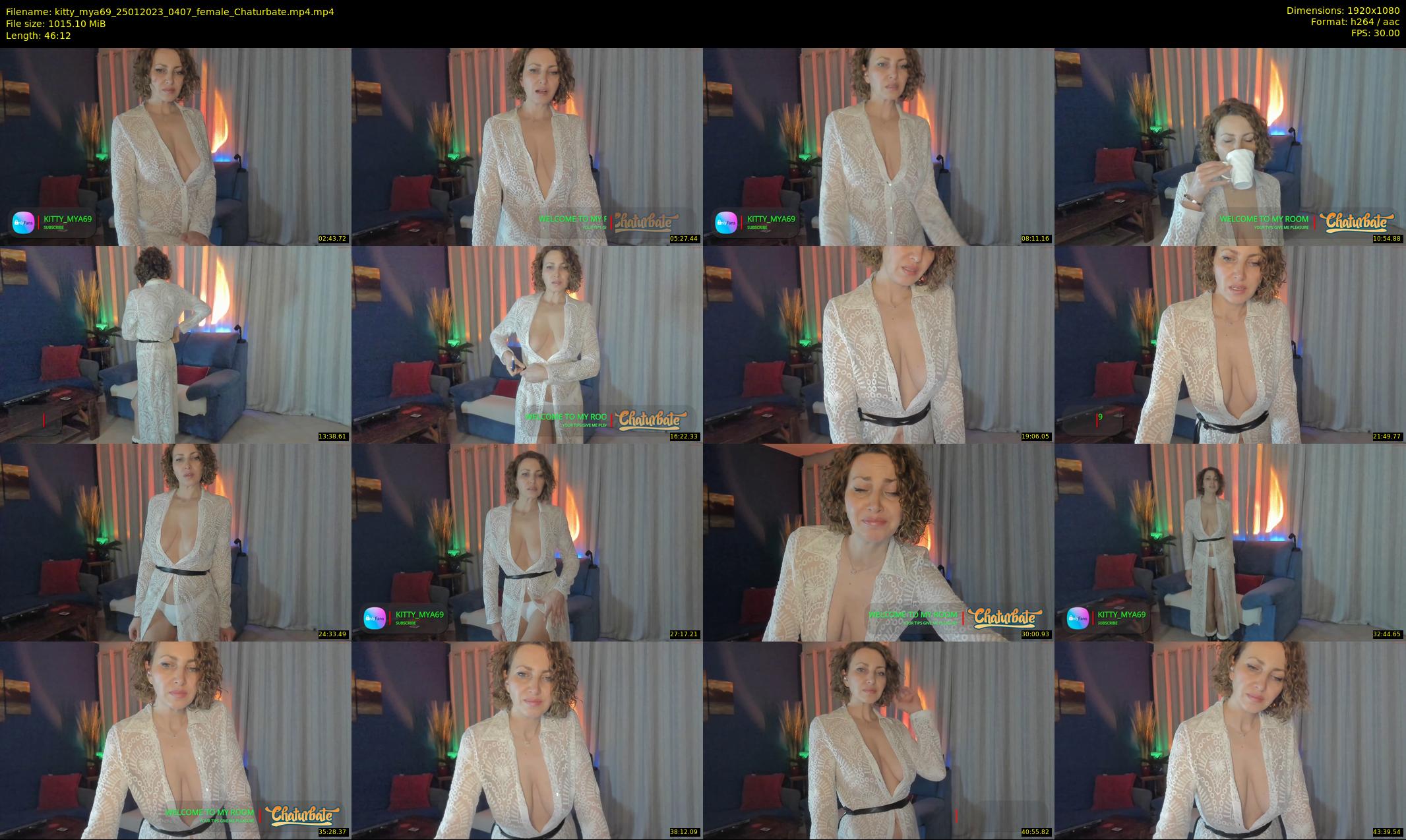 kitty_mya69 — 47 minute Chaturbate female cam show recording, 1080p, Jan 25, 2023