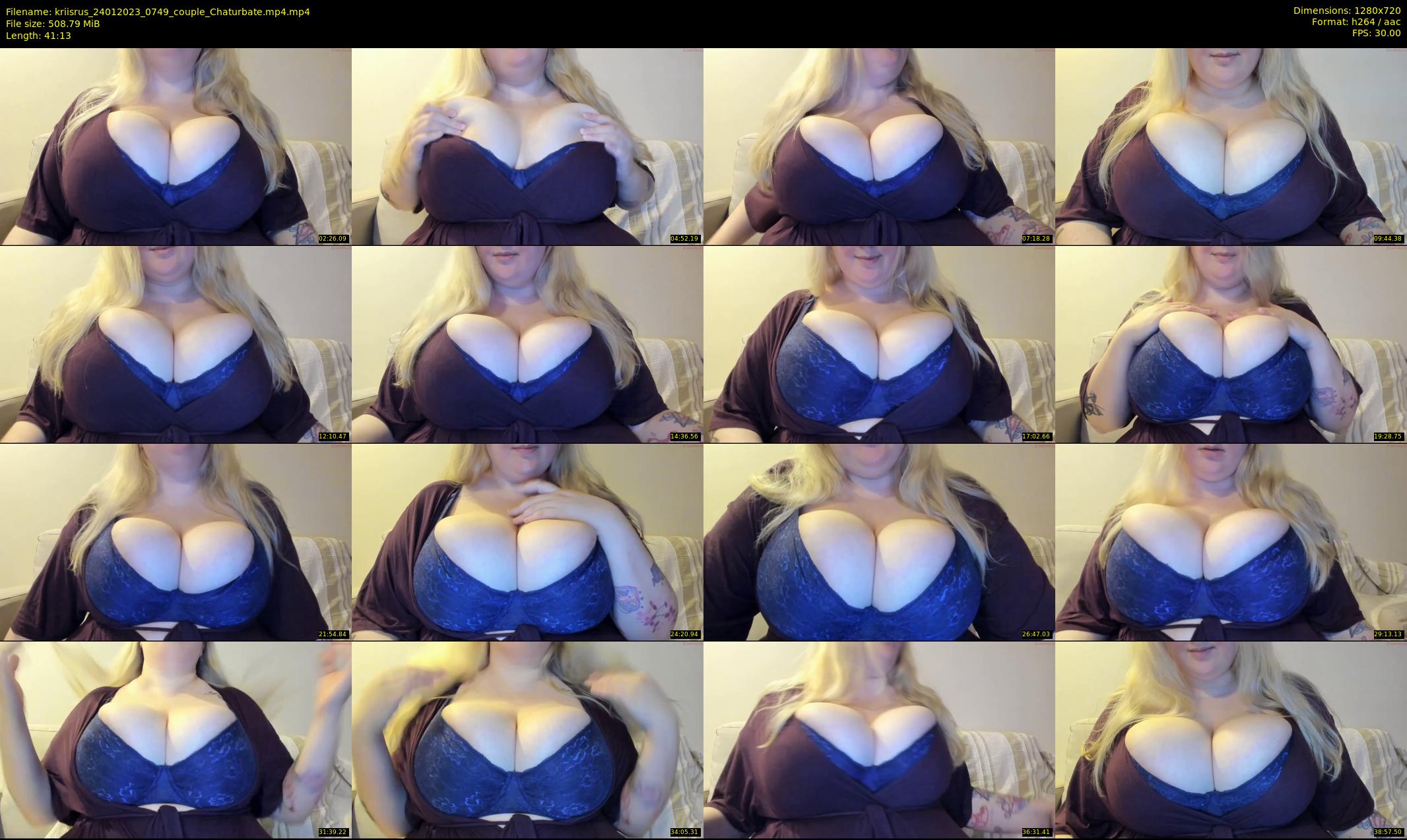 kriisrus — 42 minute Chaturbate female cam show recording, 720p, Jan 24, 2023