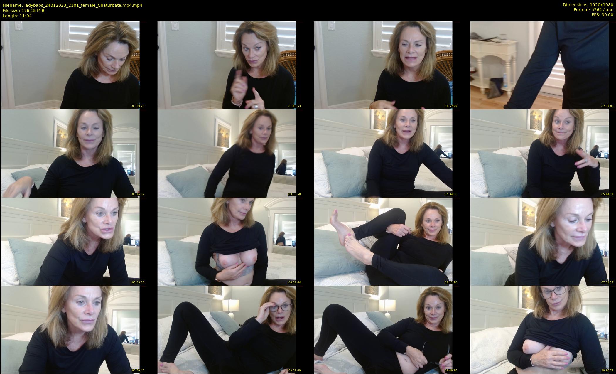 ladybabs — 12 minute Chaturbate female cam show recording, 1080p, Jan 24, 2023