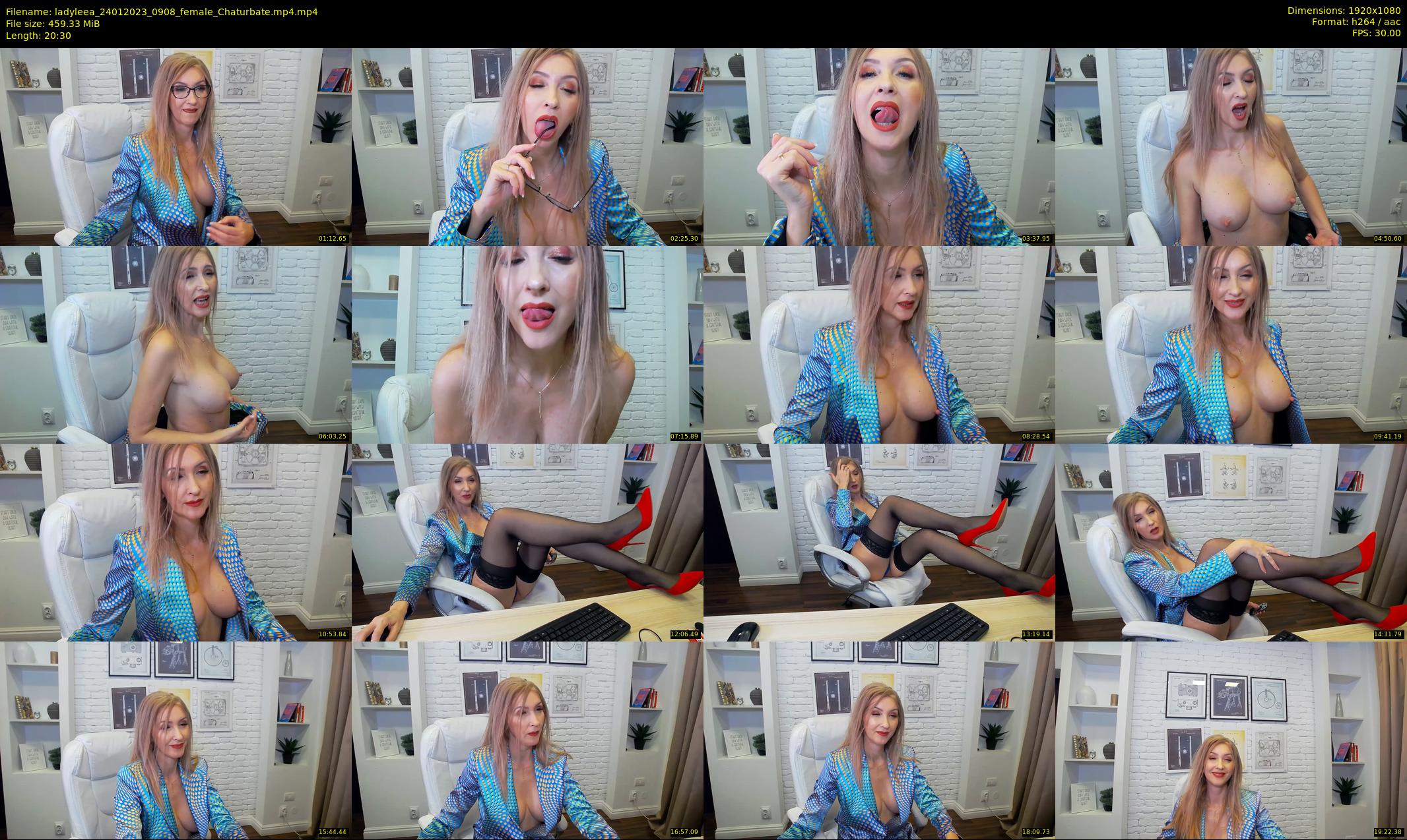 ladyleea — 21 minute Chaturbate female cam show recording, 1080p, Jan 24, 2023