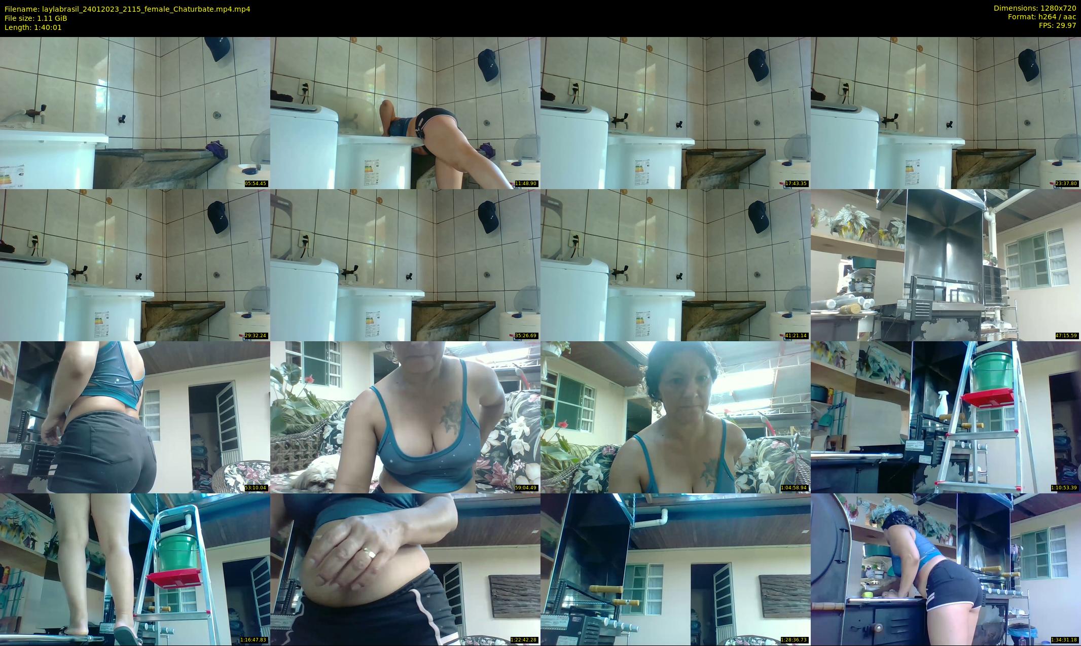 laylabrasil — 101 minute Chaturbate female cam show recording, 720p, Jan 24, 2023