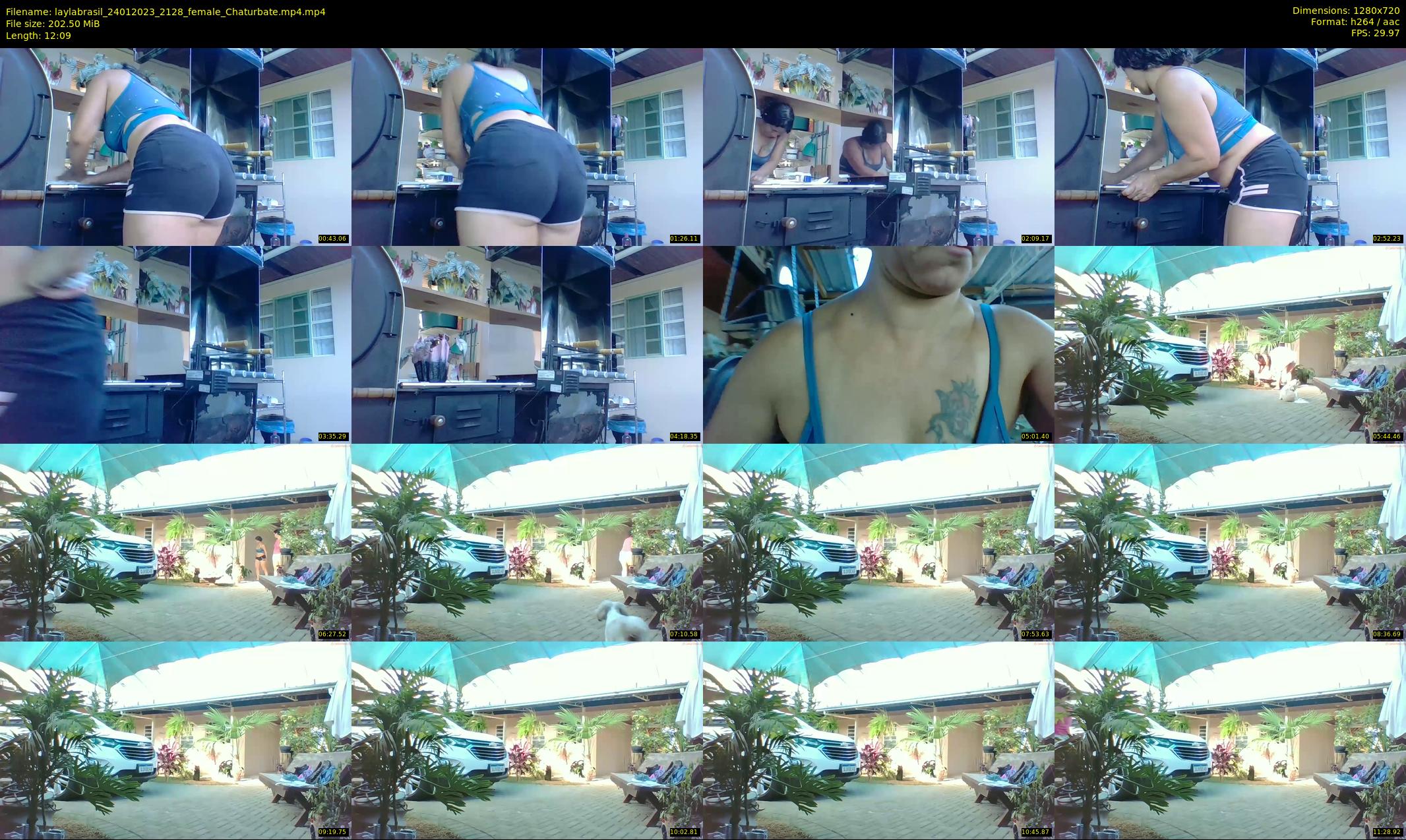 laylabrasil — 13 minute Chaturbate female cam show recording, 720p, Jan 24, 2023