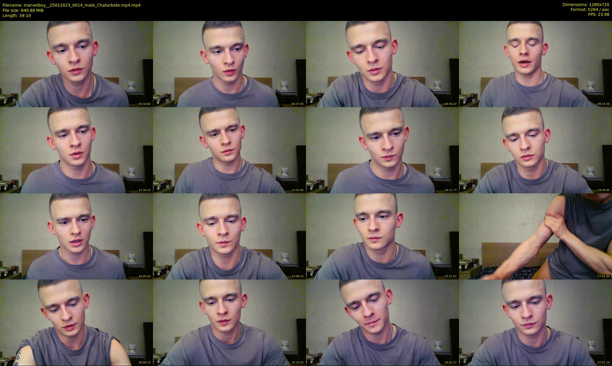 marvelboy_ — 40 minute Chaturbate male cam show recording, 720p, Jan 25, 2023