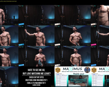 maximus_787 — 12 minute Chaturbate male cam show recording, 1080p, Jan 25, 2023