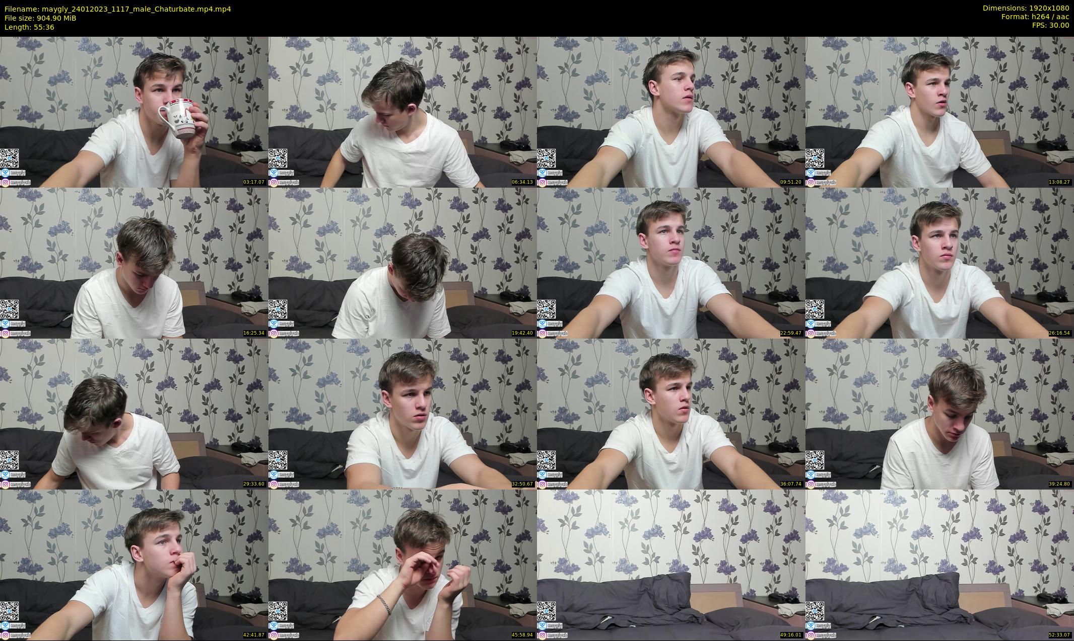 maygly — 56 minute Chaturbate male cam show recording, 1080p, Jan 24, 2023