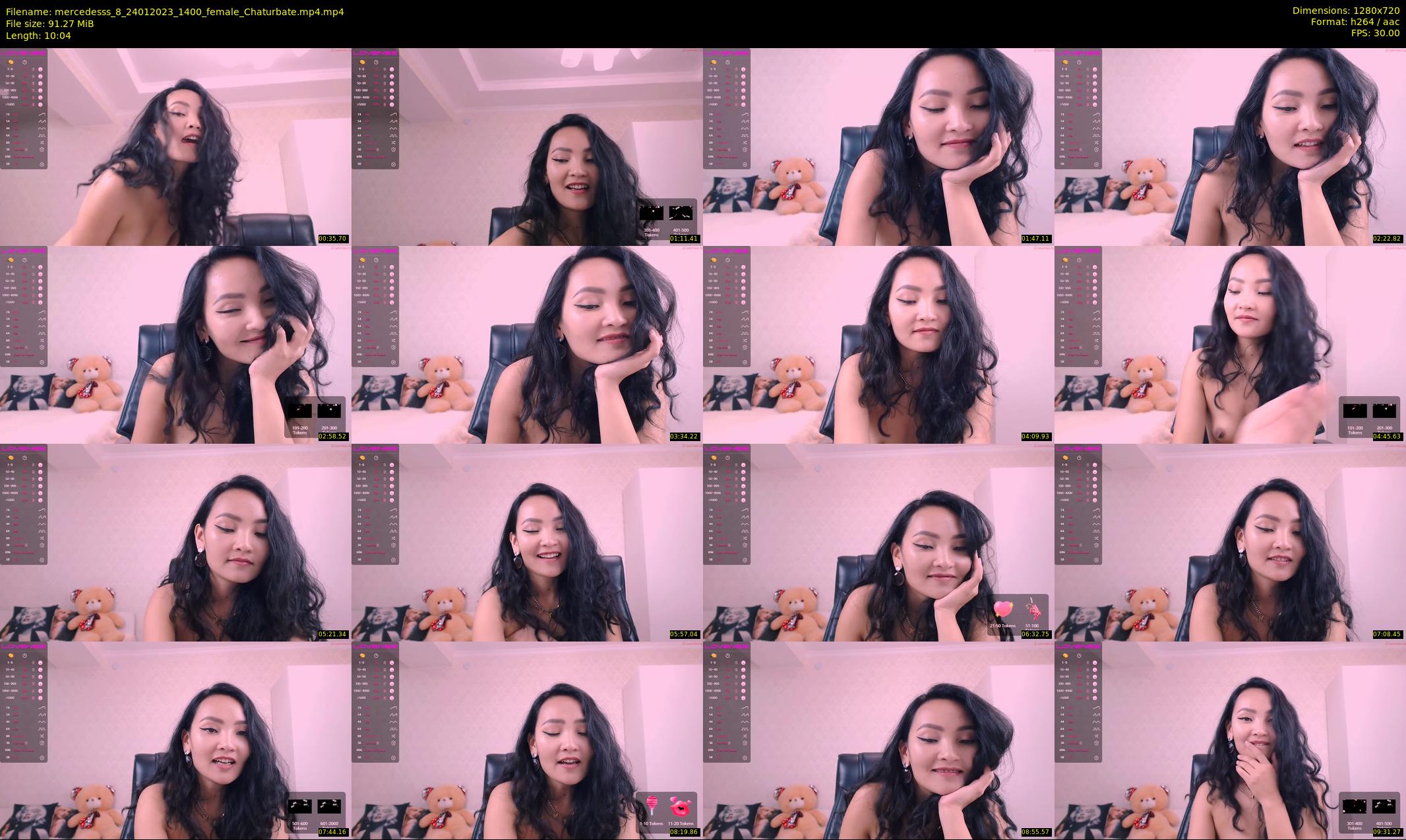 mercedesss_8 — 11 minute Chaturbate female cam show recording, 720p, Jan 24, 2023