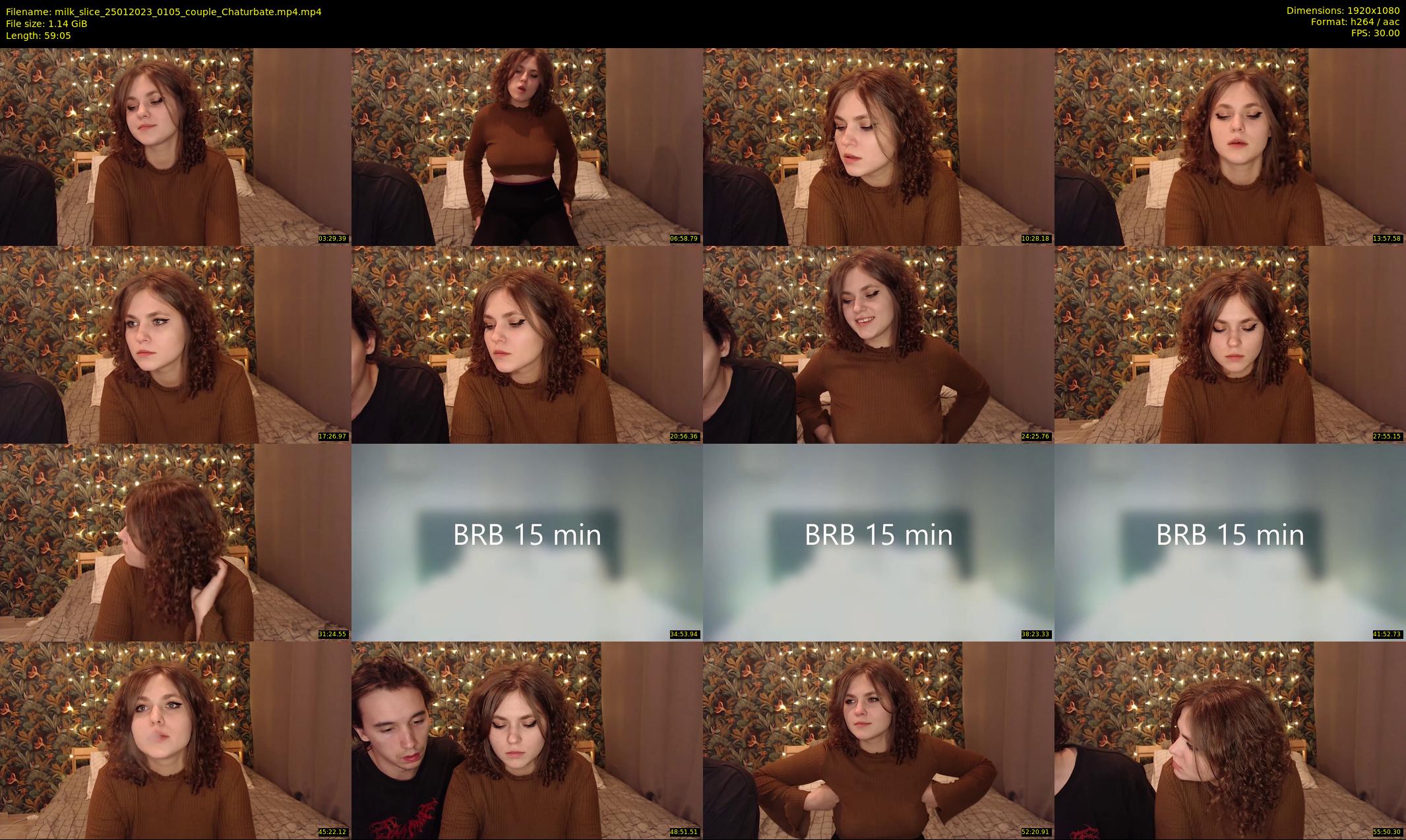 milk_slice — 60 minute Chaturbate couple cam show recording, 1080p, Jan 25, 2023