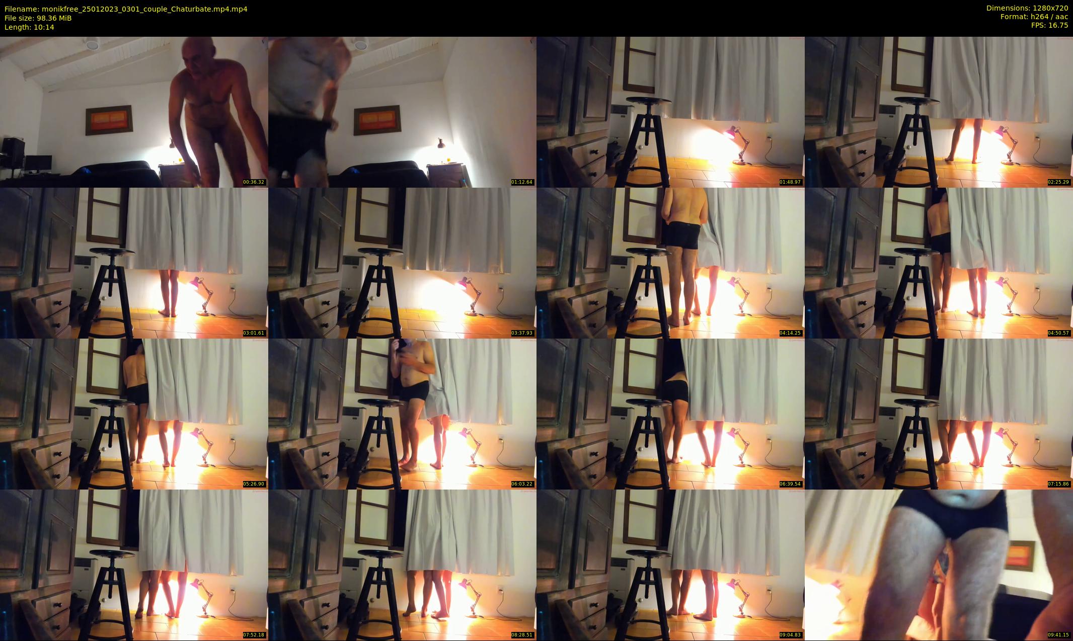 monikfree — 11 minute Chaturbate couple cam show recording, 720p, Jan 25, 2023
