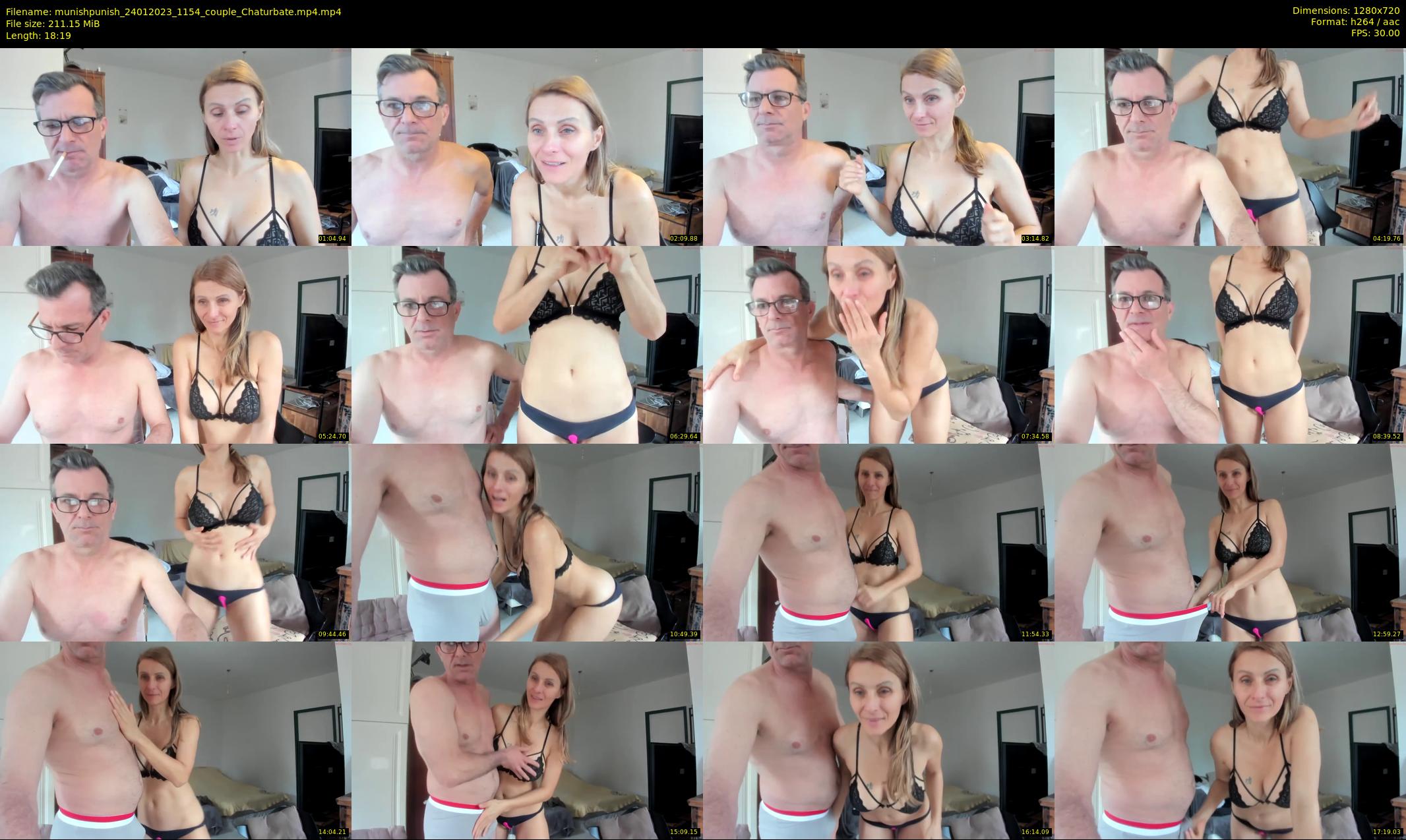 munishpunish — 19 minute Chaturbate couple cam show recording, 720p, Jan 24, 2023