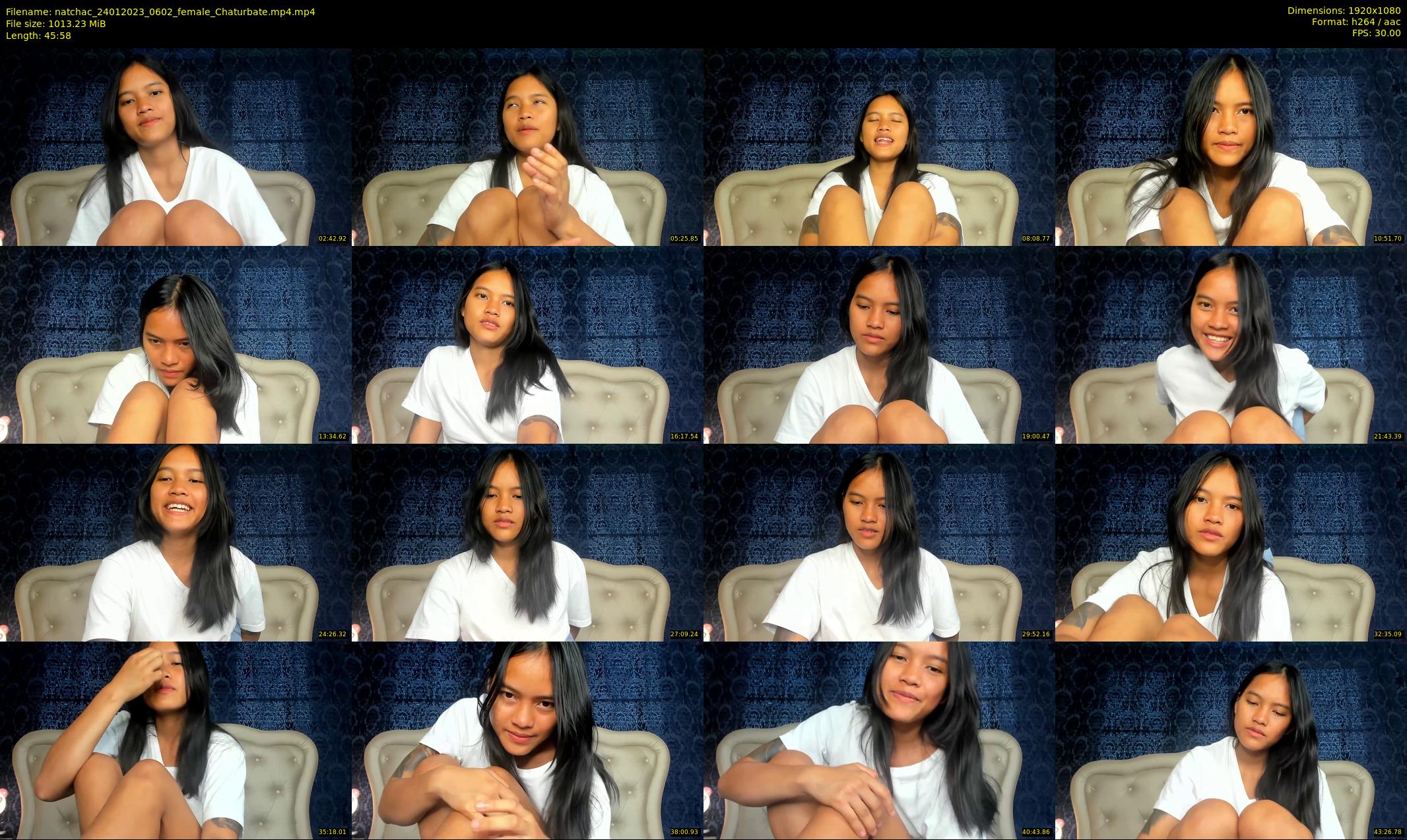 natchac — 46 minute Chaturbate female cam show recording, 1080p, Jan 24, 2023