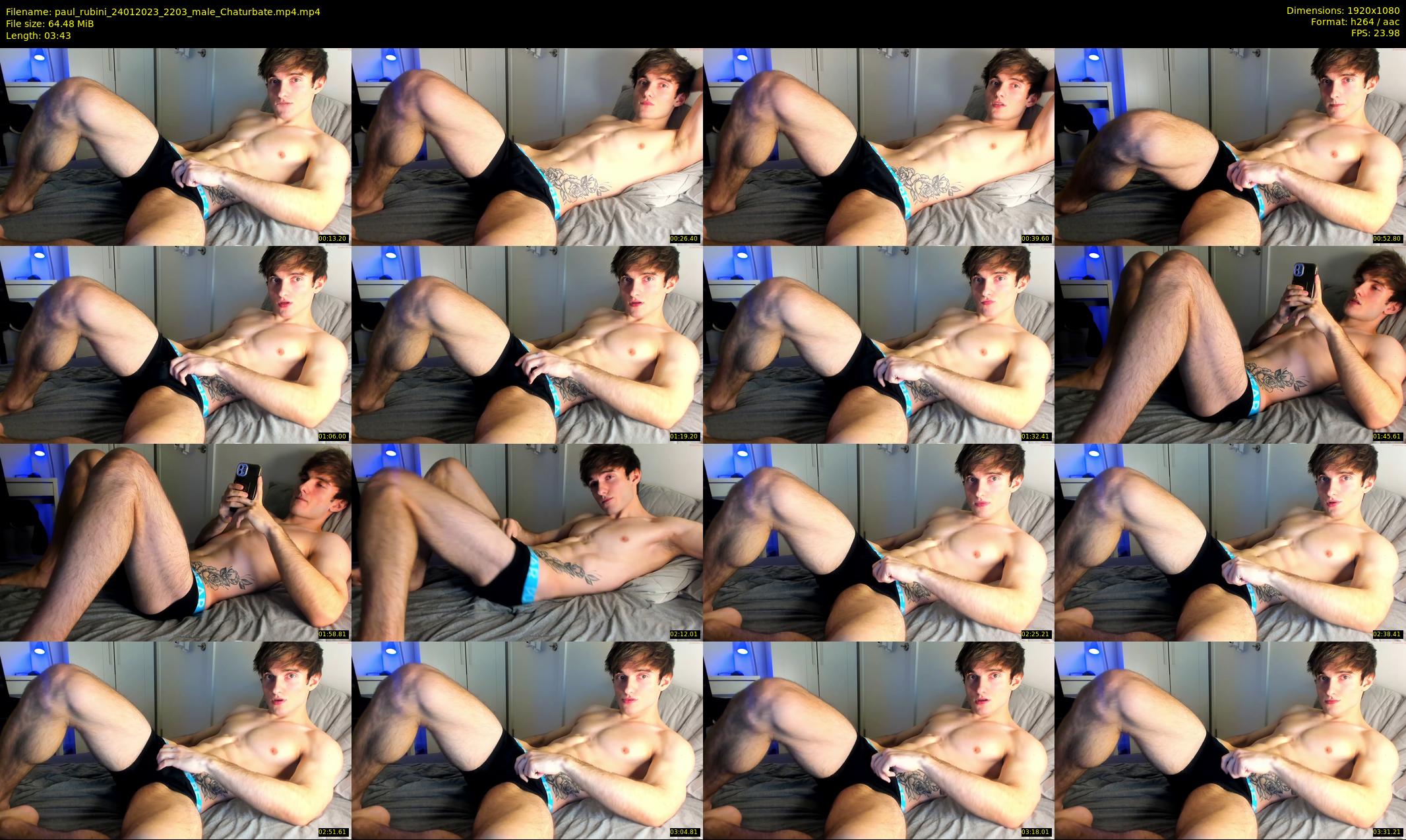 paul_rubini — 4 minute Chaturbate male cam show recording, 1080p, Jan 24, 2023