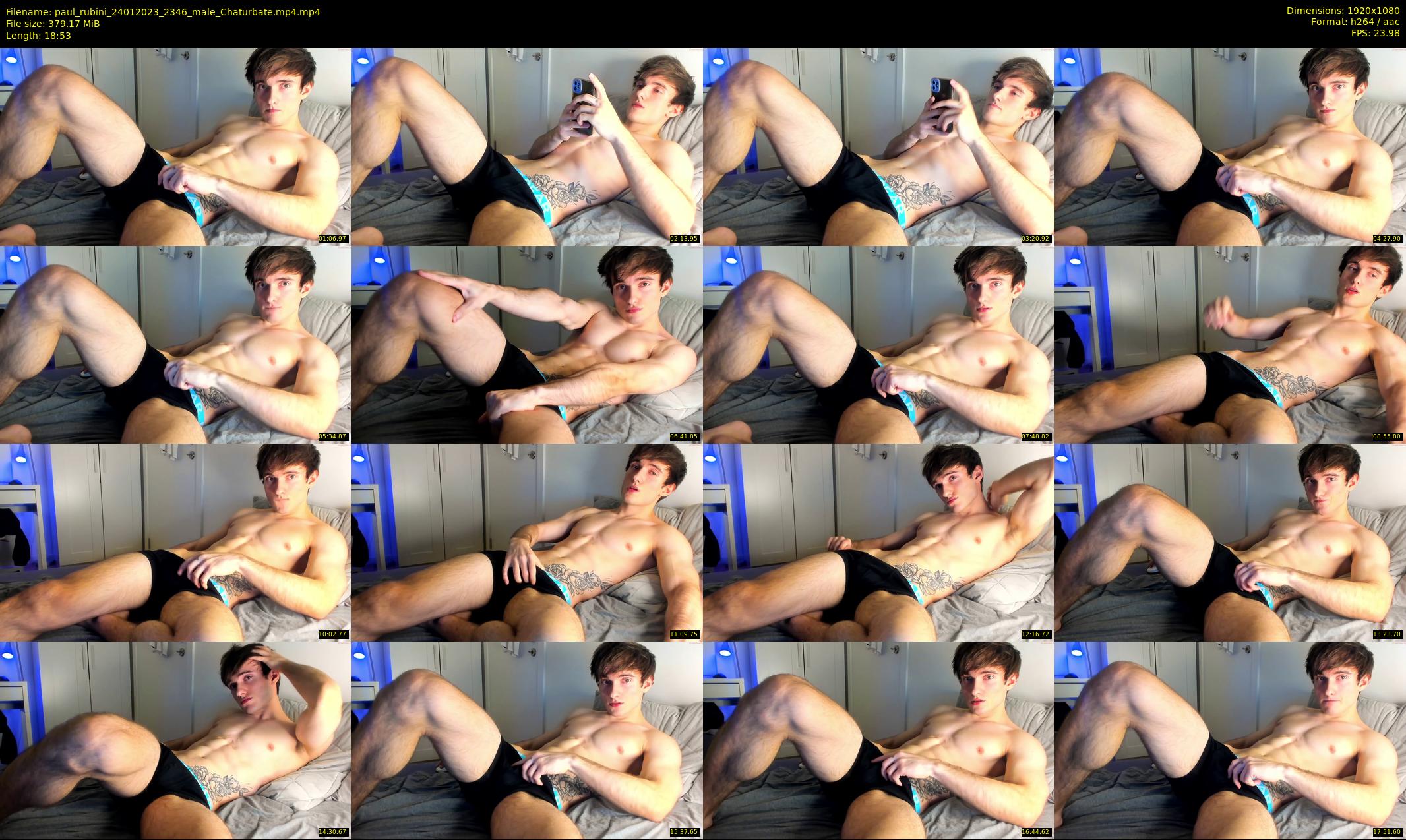 paul_rubini — 19 minute Chaturbate male cam show recording, 1080p, Jan 24, 2023