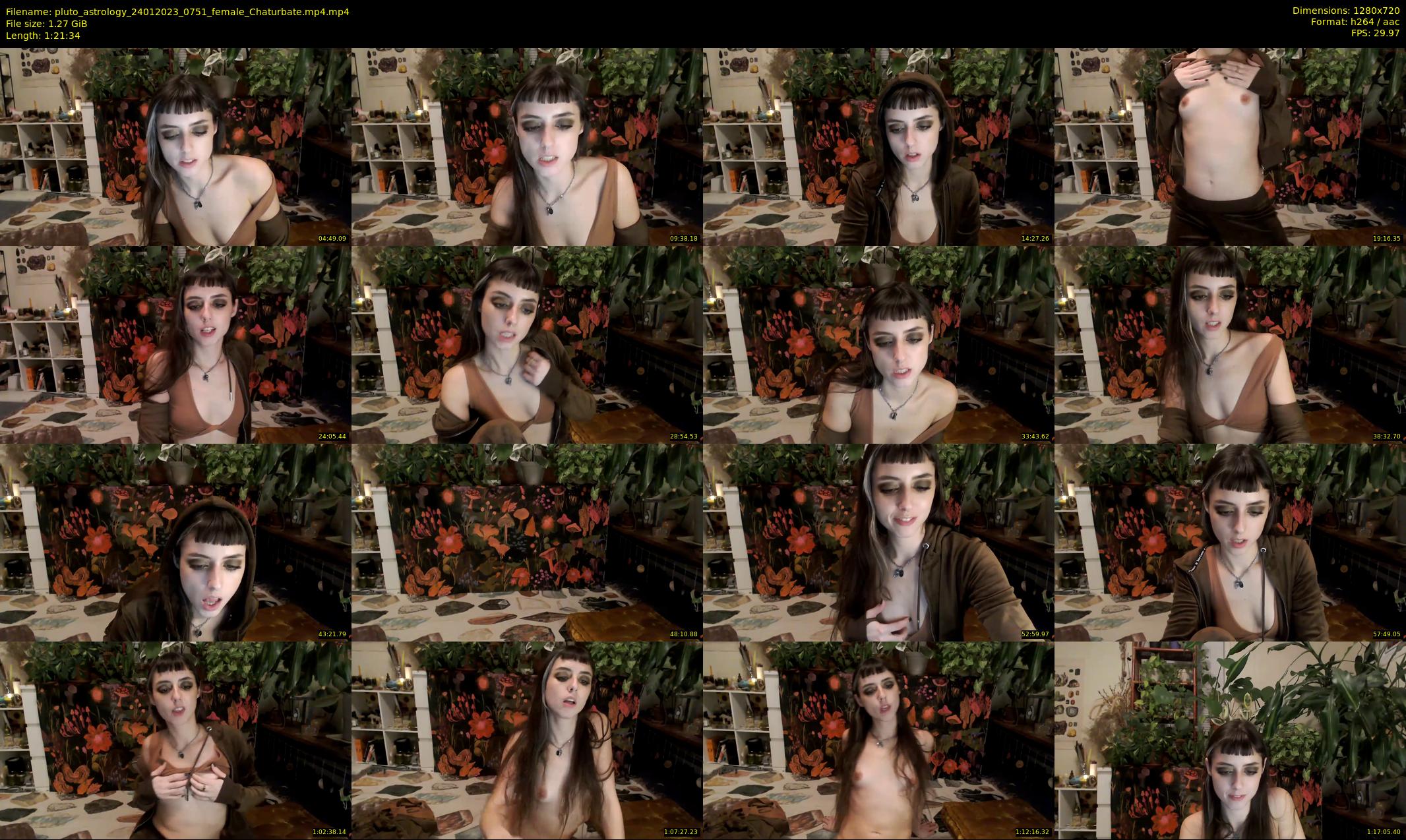 pluto_astrology — 82 minute Chaturbate female cam show recording, 720p, Jan 24, 2023