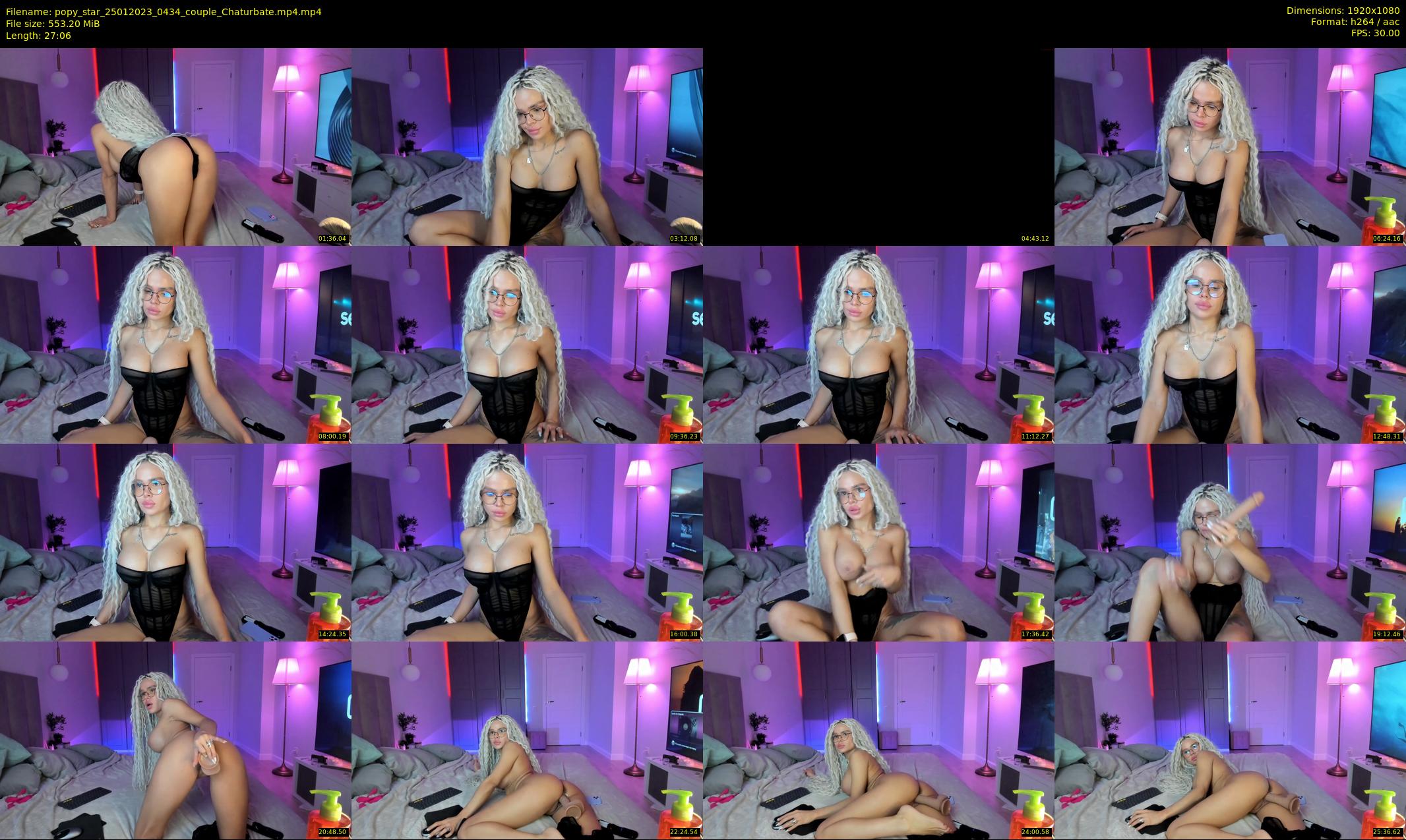 popy_star — 28 minute Chaturbate couple cam show recording, 1080p, Jan 25, 2023
