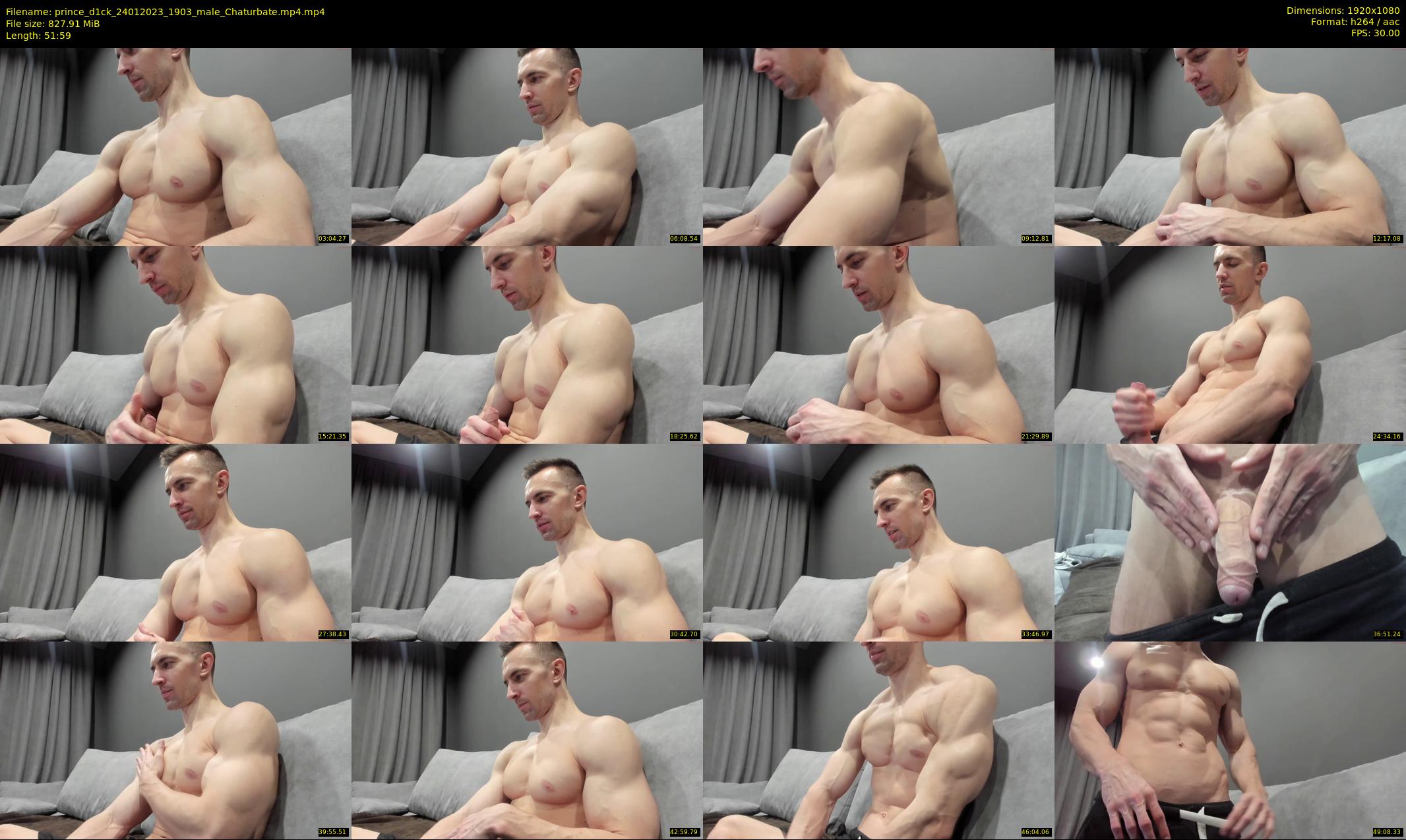 prince_d1ck — 52 minute Chaturbate male cam show recording, 1080p, Jan 24, 2023
