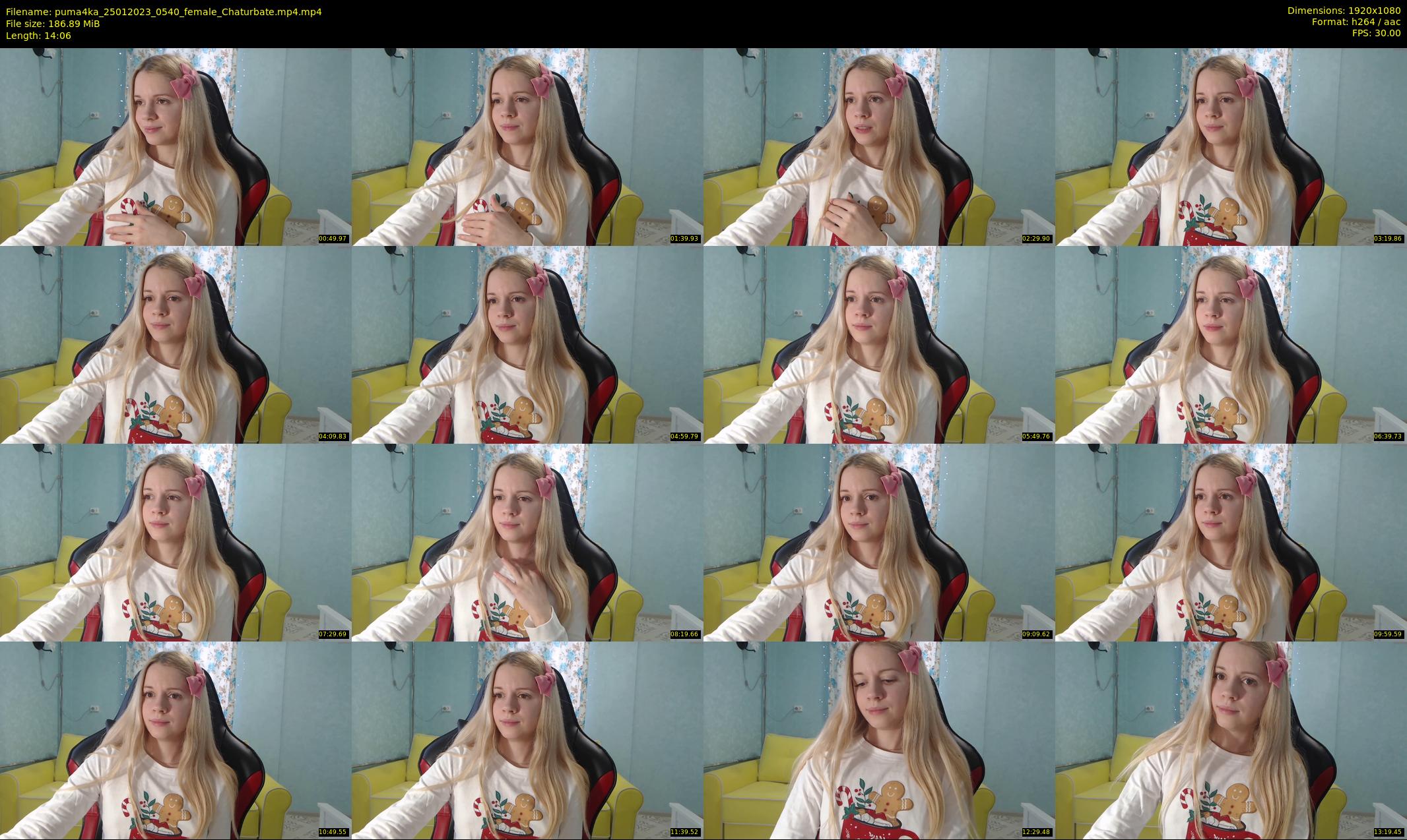 puma4ka — 15 minute Chaturbate female cam show recording, 1080p, Jan 25, 2023