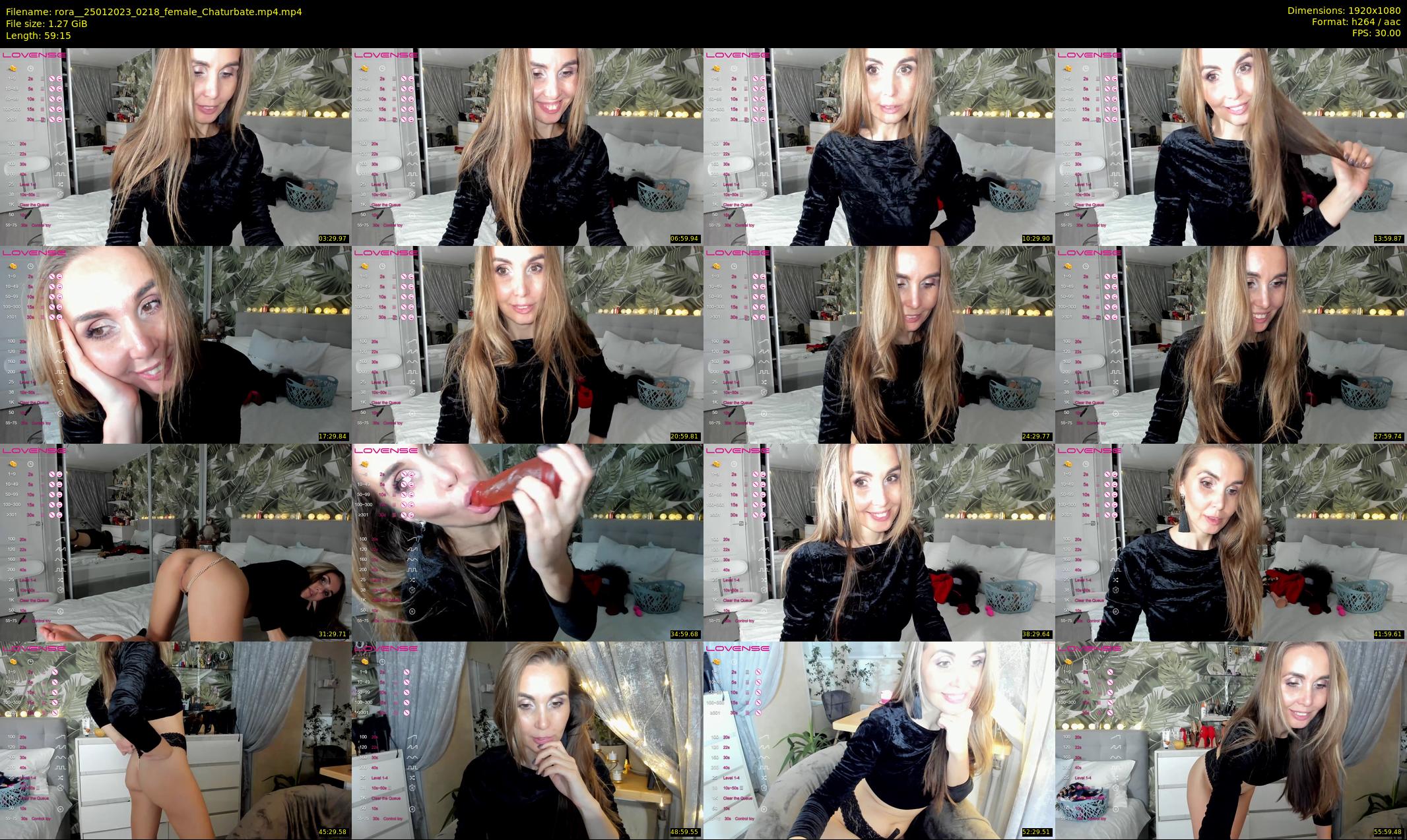 rora_ — 60 minute Chaturbate female cam show recording, 1080p, Jan 25, 2023