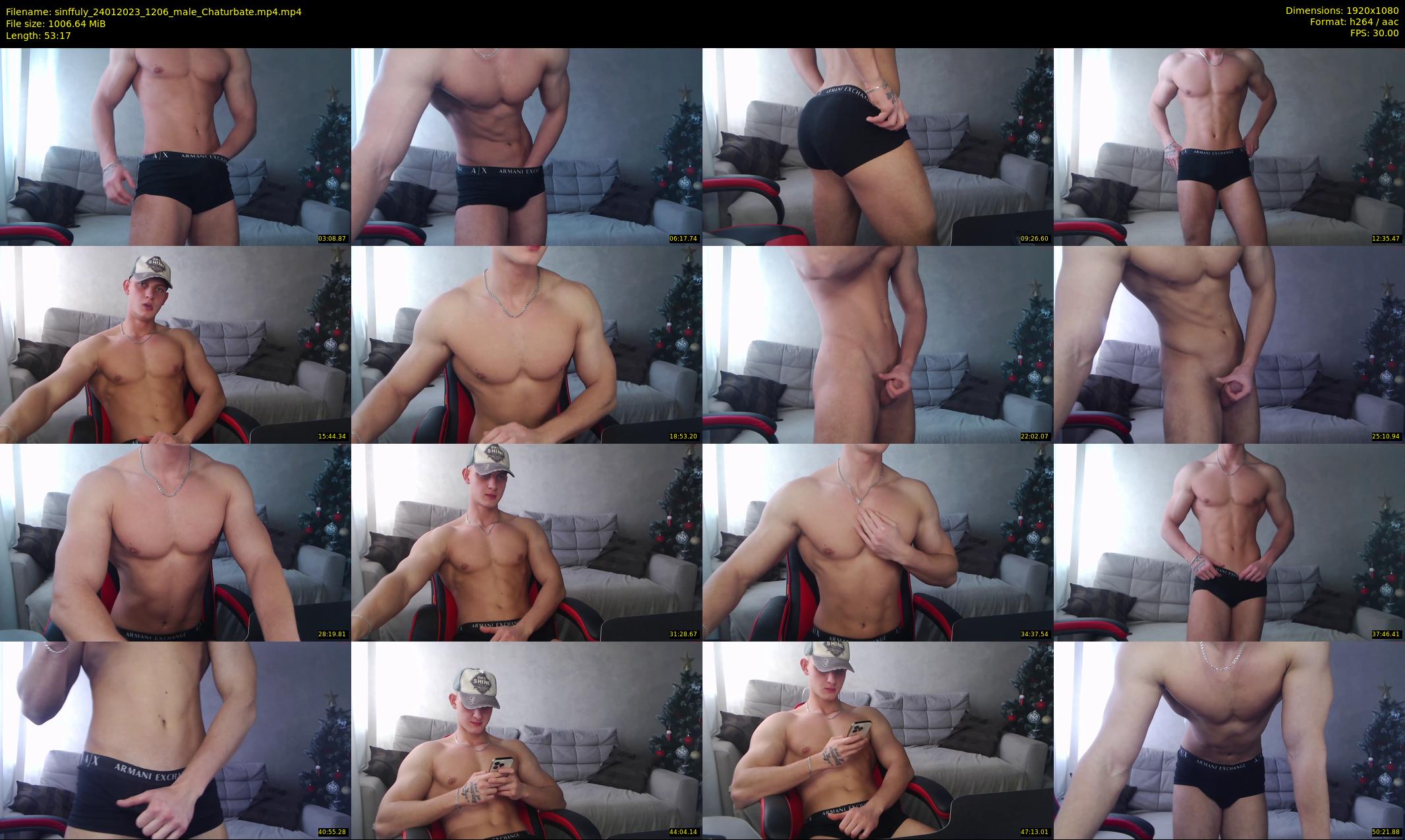 sinffuly — 54 minute Chaturbate male cam show recording, 1080p, Jan 24, 2023