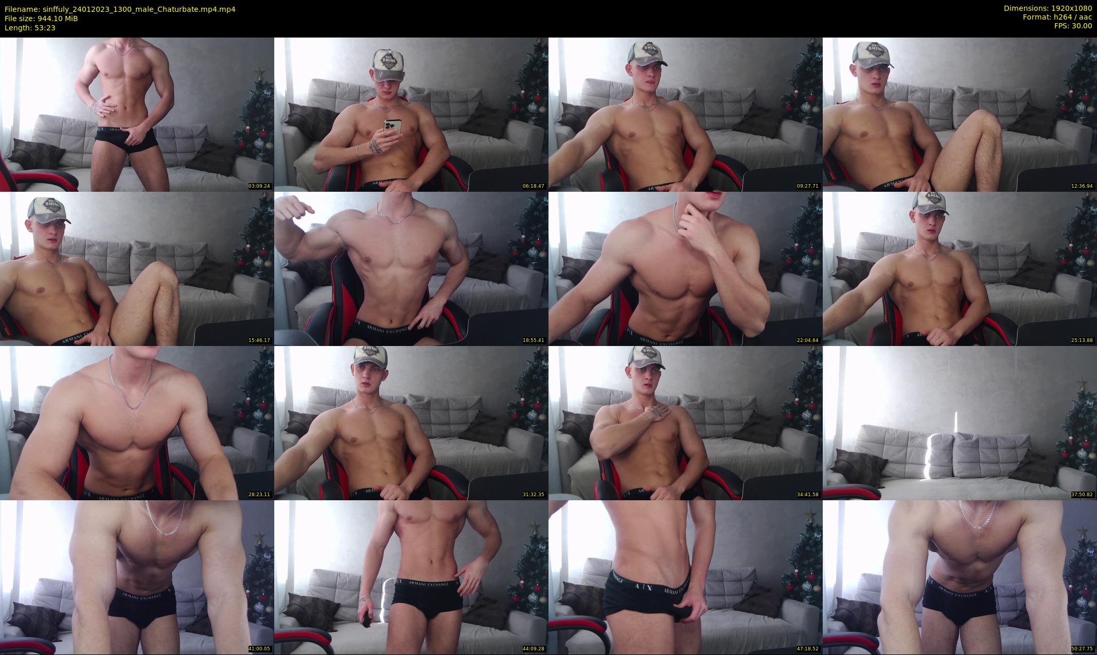 sinffuly — 54 minute Chaturbate male cam show recording, 1080p, Jan 24, 2023