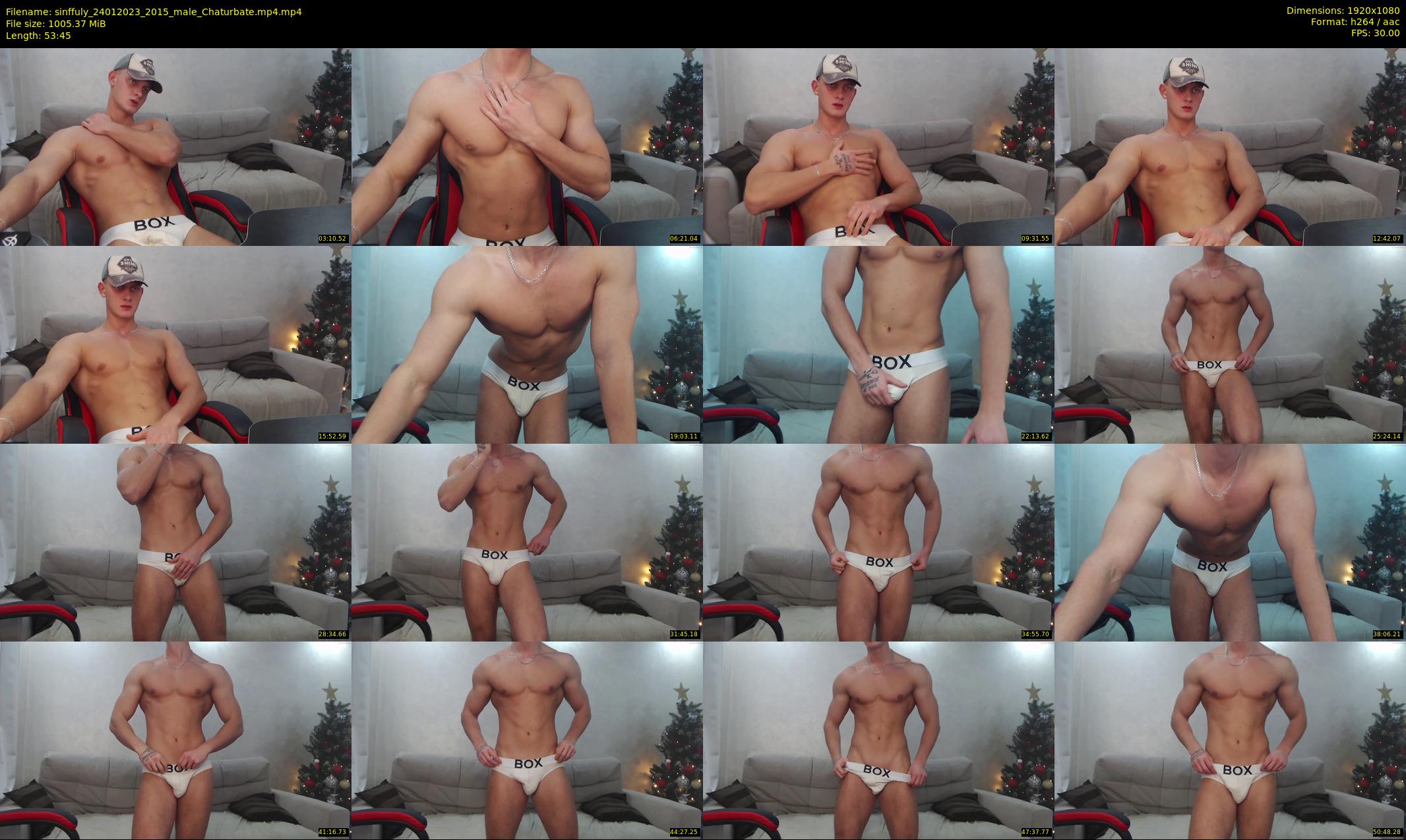 sinffuly — 54 minute Chaturbate male cam show recording, 1080p, Jan 24, 2023