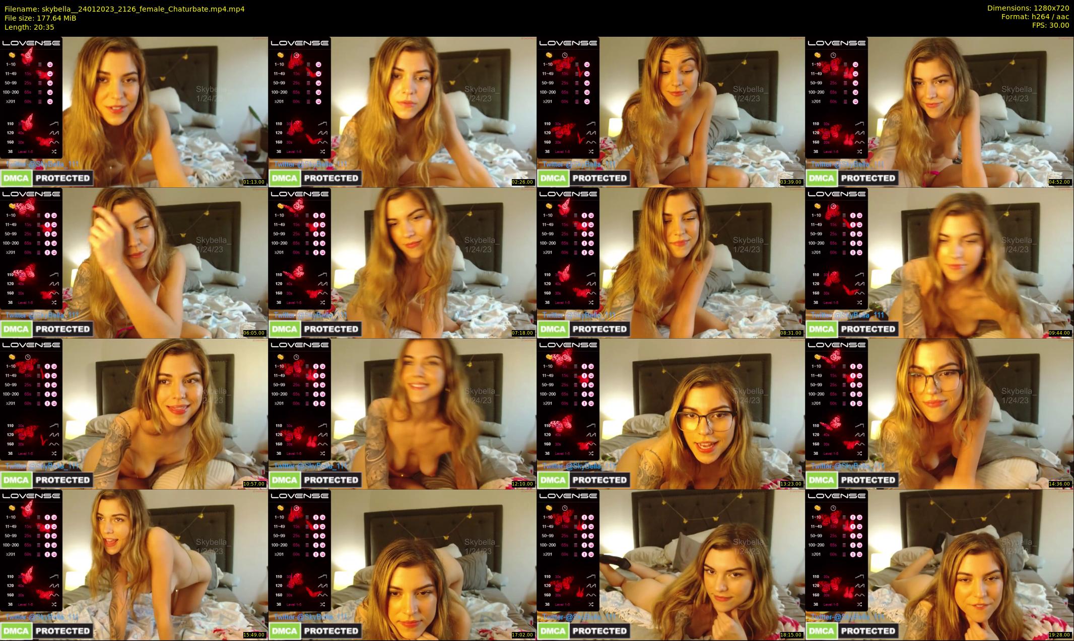 skybella_ — 21 minute Chaturbate female cam show recording, 720p, Jan 24, 2023