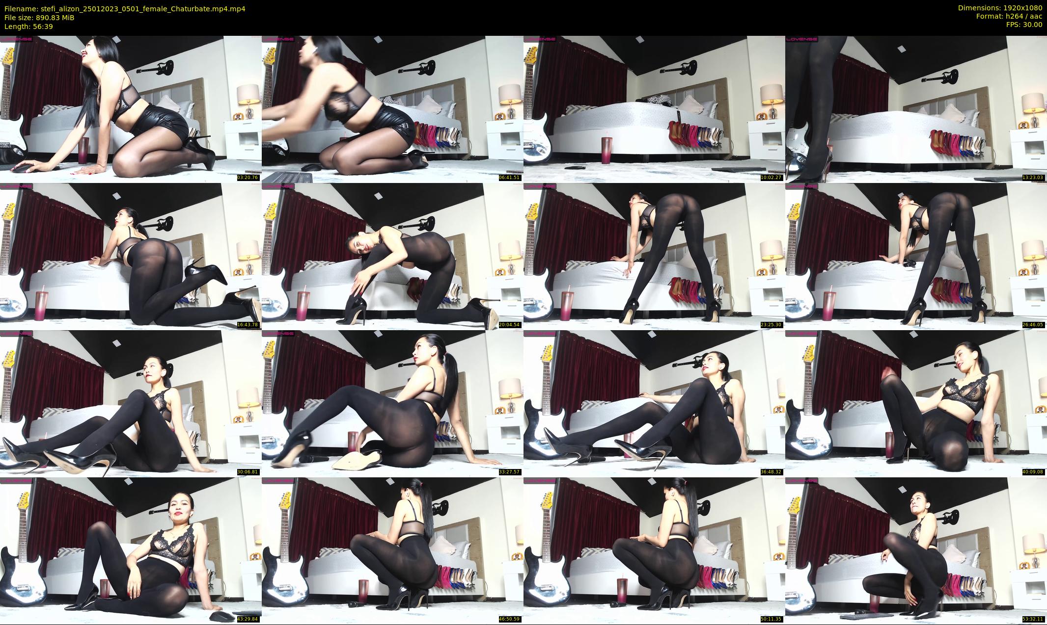 stefi_alizon — 57 minute Chaturbate female cam show recording, 1080p, Jan 25, 2023