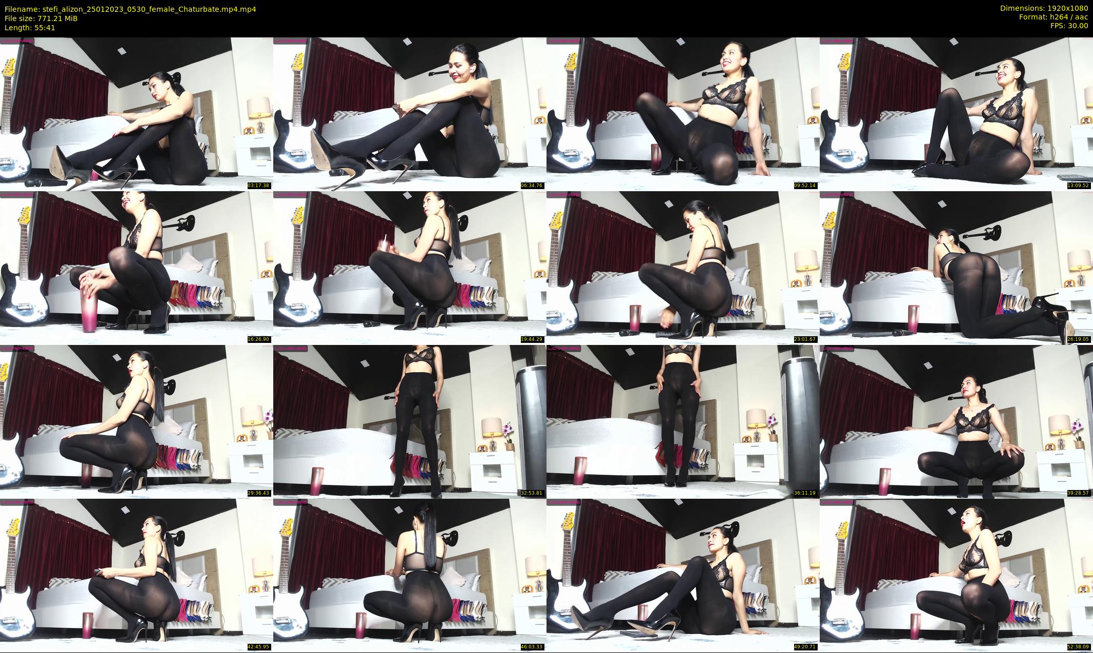 stefi_alizon — 56 minute Chaturbate female cam show recording, 1080p, Jan 25, 2023