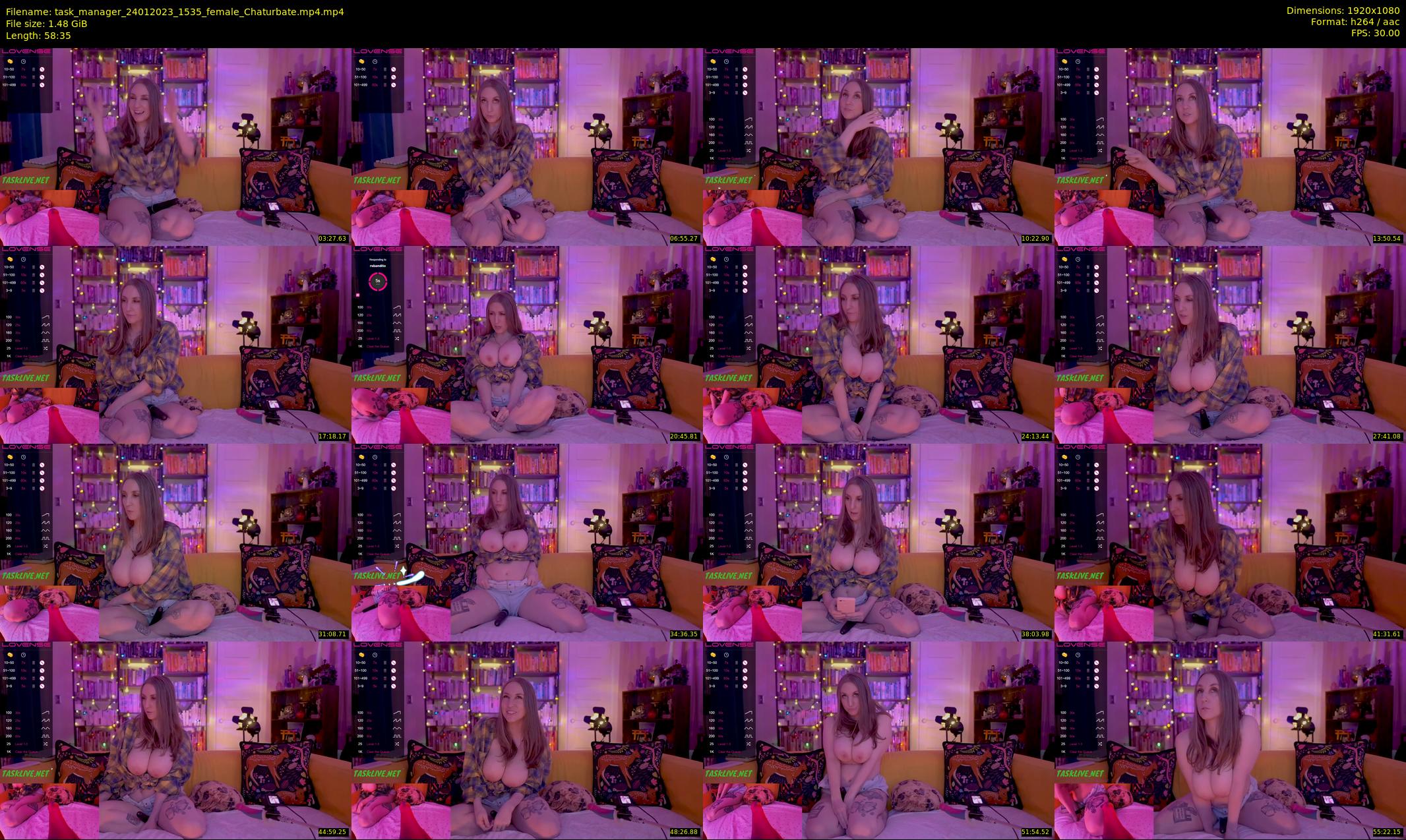 task_manager — 59 minute Chaturbate couple cam show recording, 1080p, Jan 24, 2023