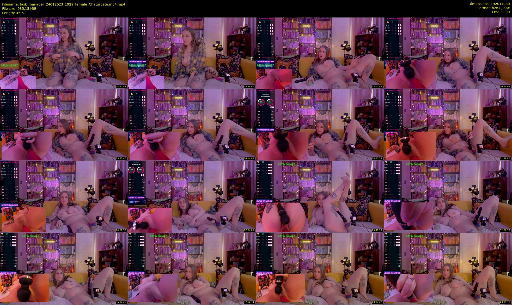 task_manager — 46 minute Chaturbate couple cam show recording, 1080p, Jan 24, 2023