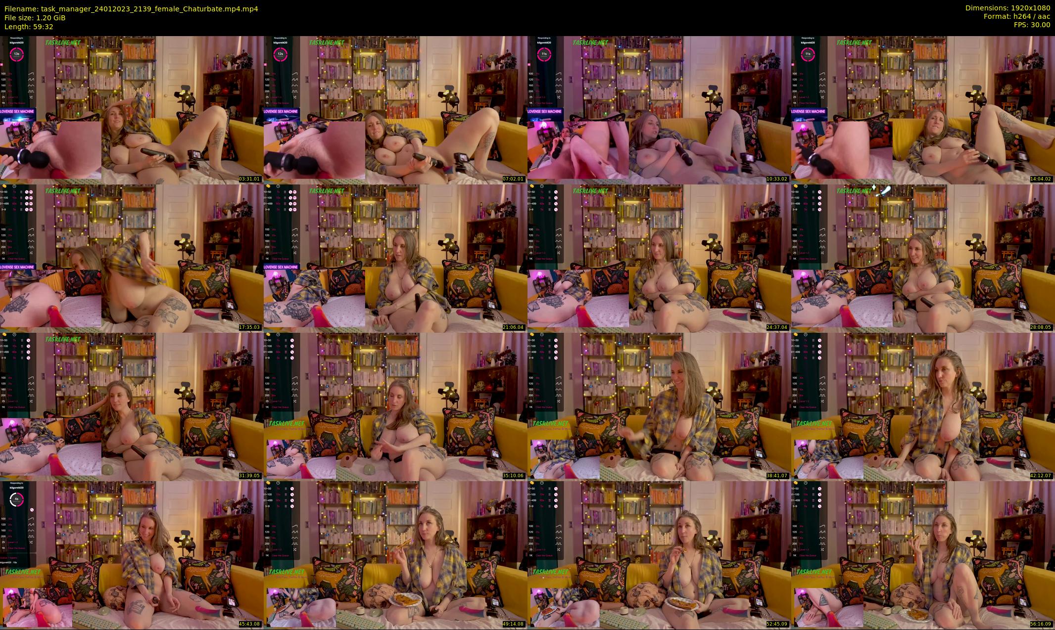 task_manager — 60 minute Chaturbate couple cam show recording, 1080p, Jan 24, 2023