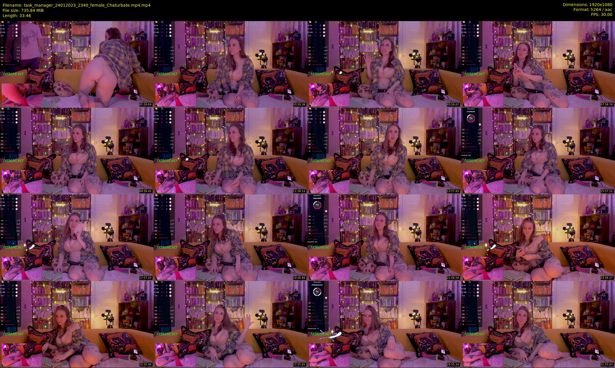 task_manager — 34 minute Chaturbate couple cam show recording, 1080p, Jan 24, 2023